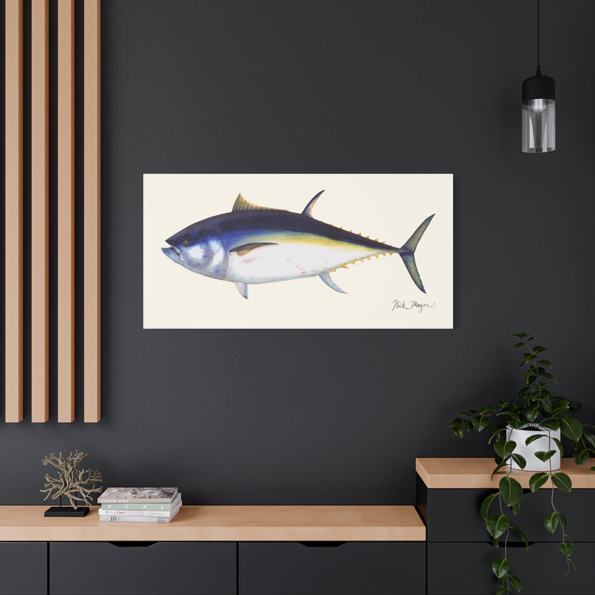 Giant Bluefin Tuna I Canvas Print