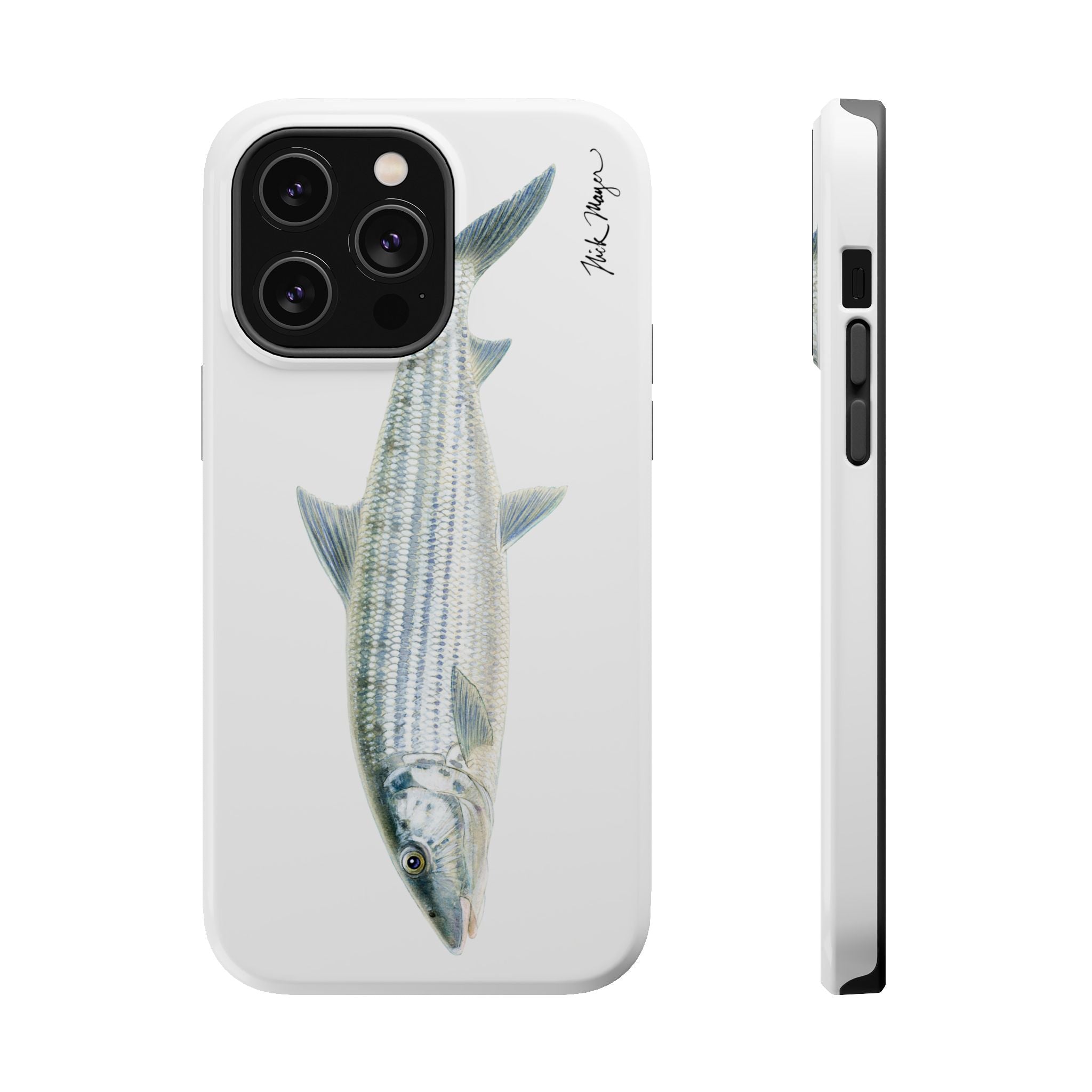Bonefish MagSafe White iPhone Case