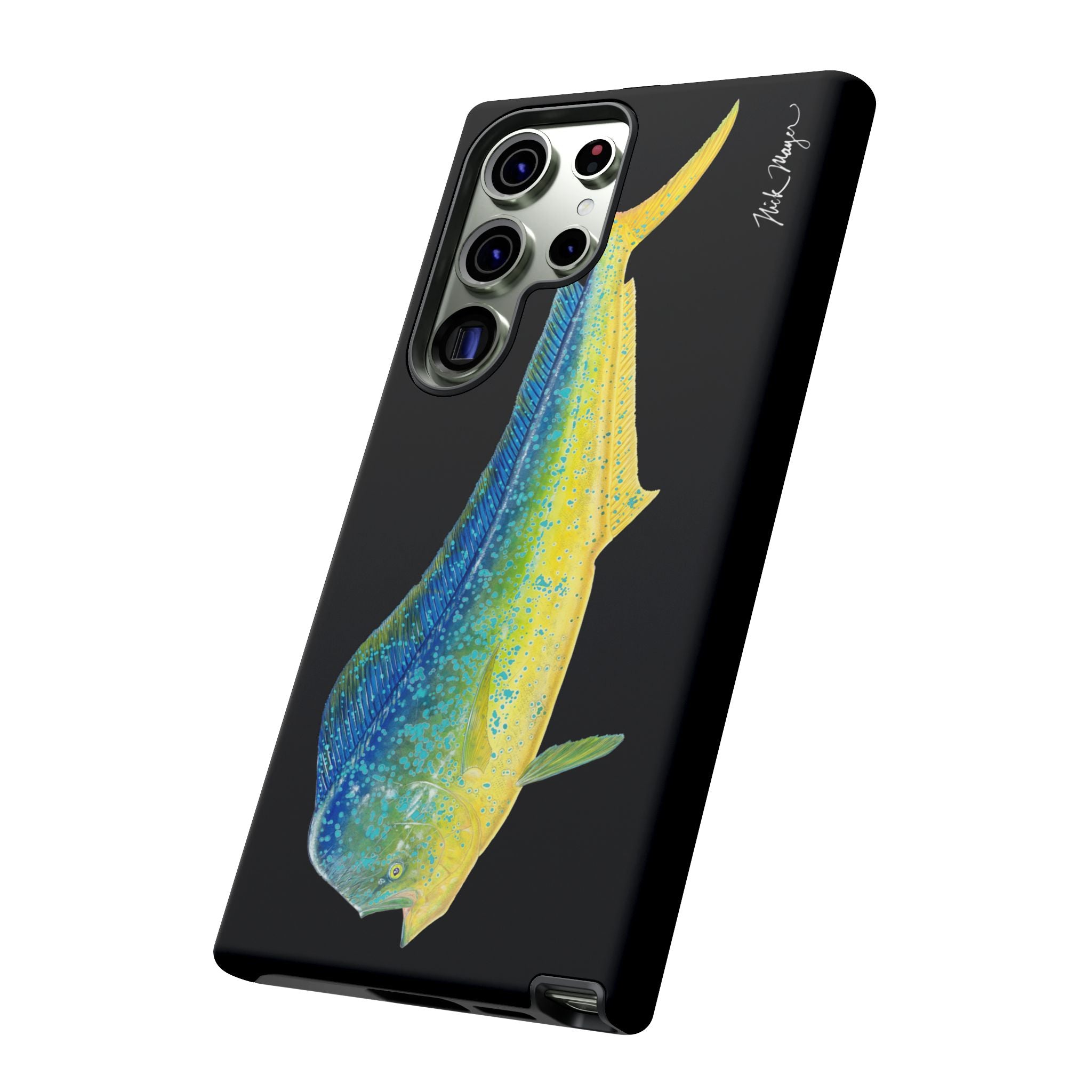 Bull Mahi Black Phone Case (Samsung)