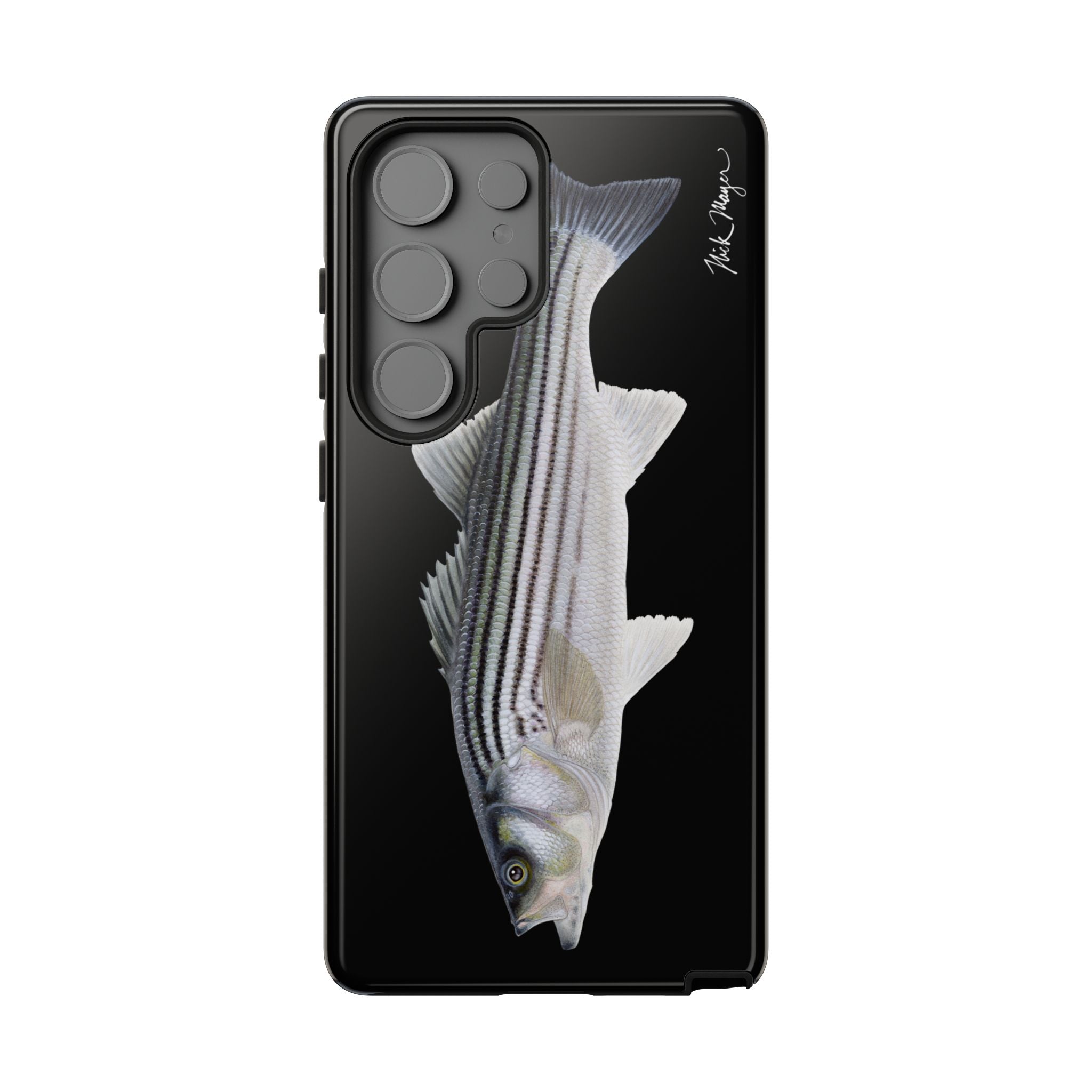 Schoolie Striper Black Phone Case (Samsung)