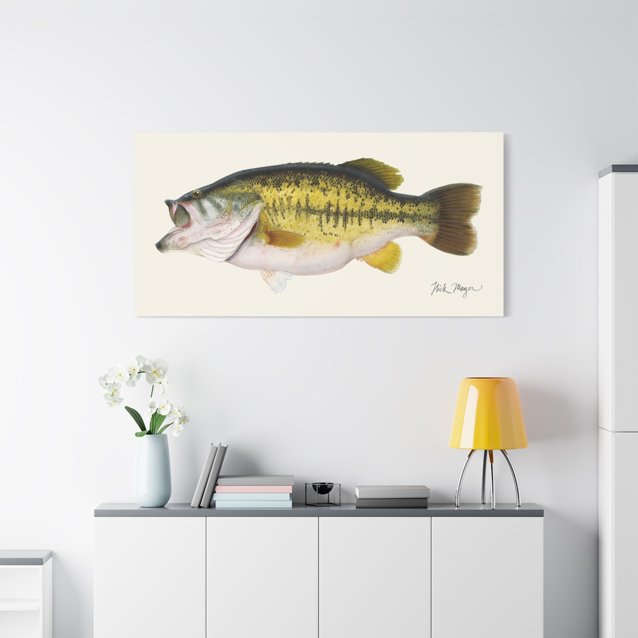 Largemouth Bass II Canvas Print