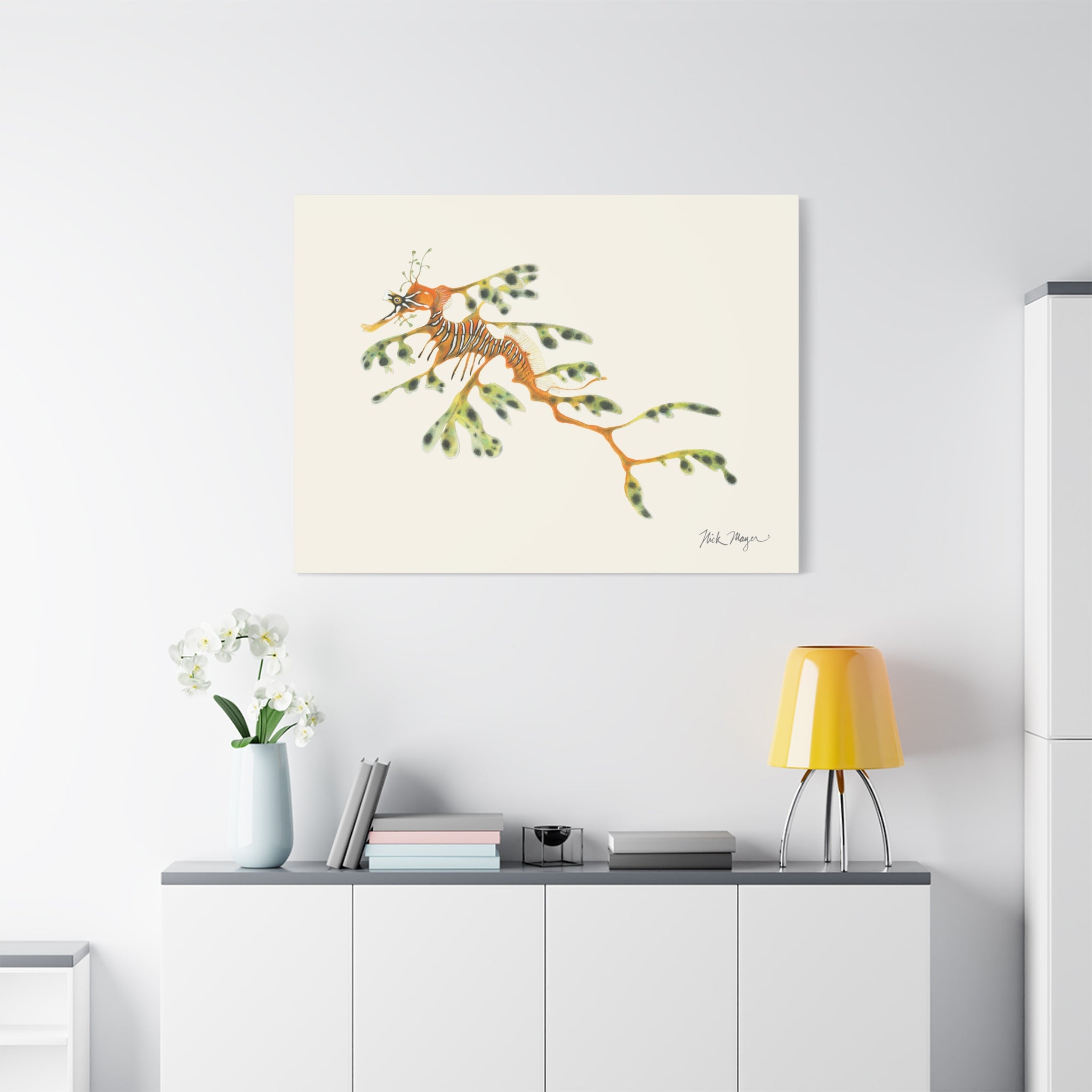 Leafy Sea Dragon Canvas Print