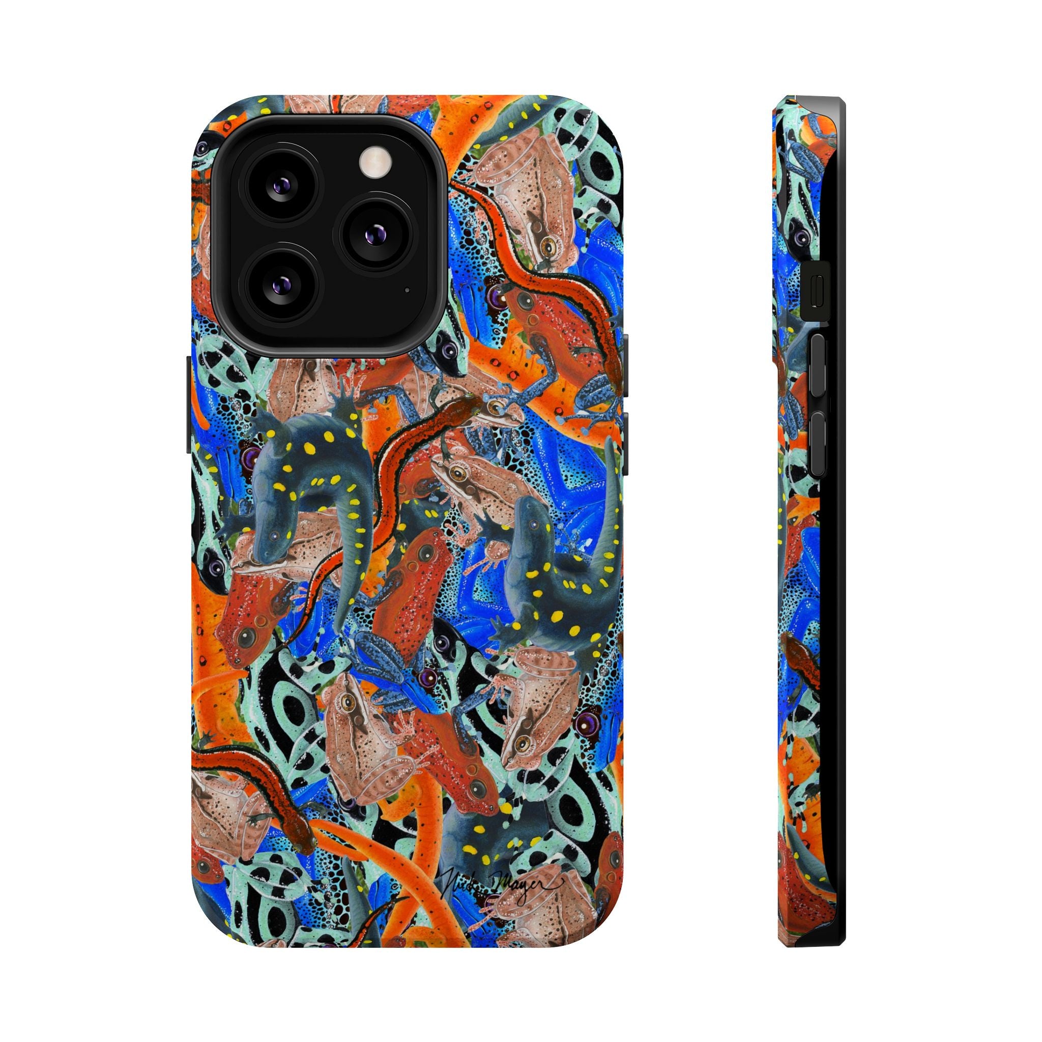 NEW Frogs and Salamanders MagSafe iPhone Case