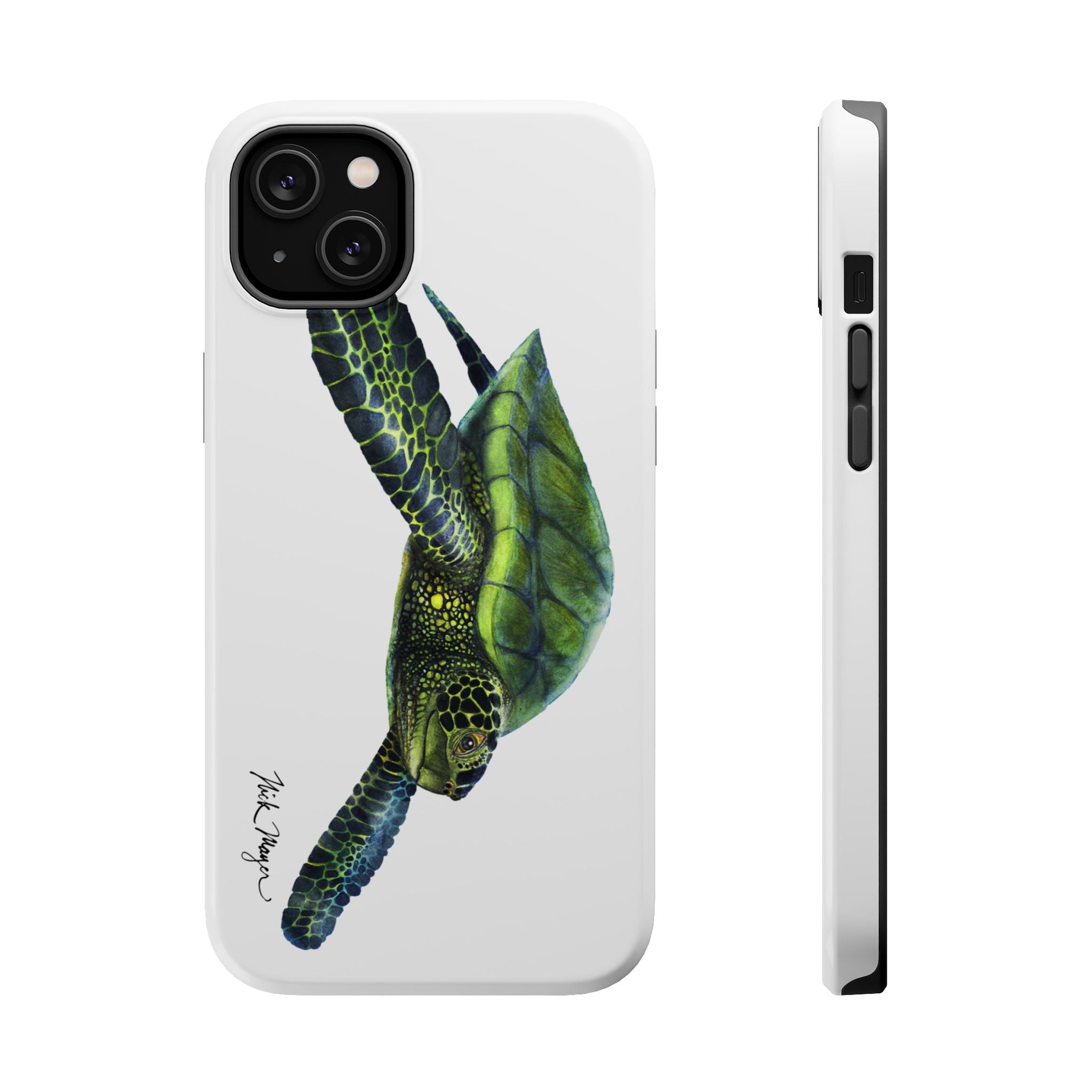 Green Sea Turtle MagSafe iPhone Case