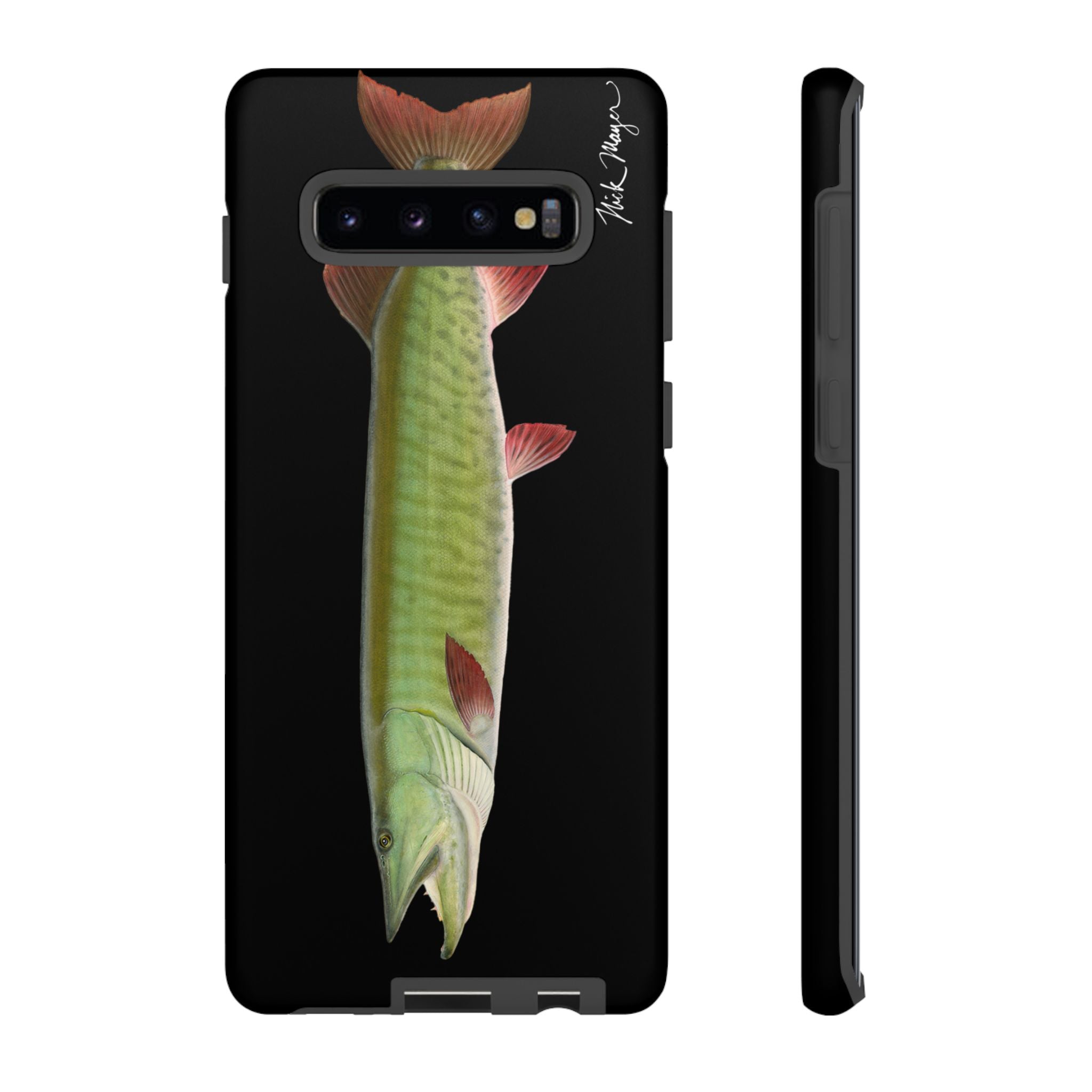 Trophy Muskie Black Phone Case (Samsung)