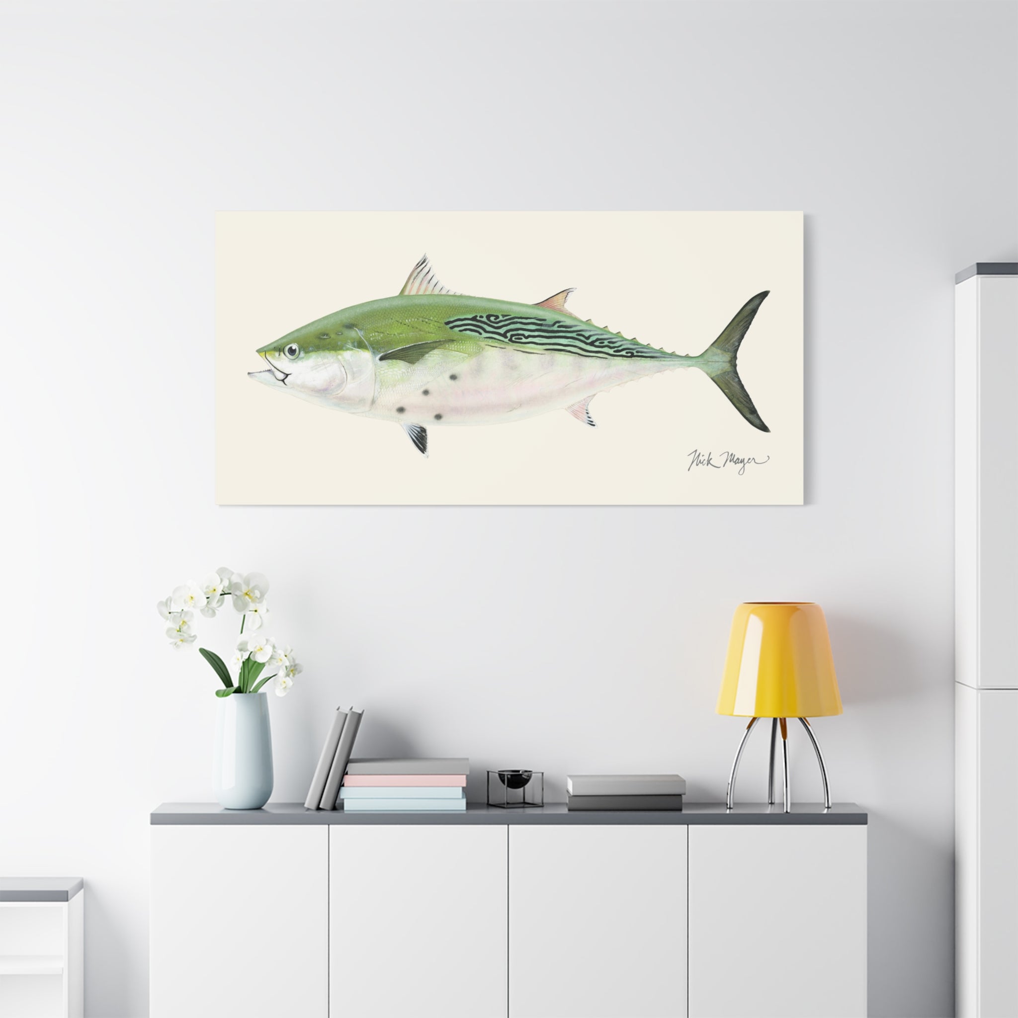 False Albacore IV Canvas Print