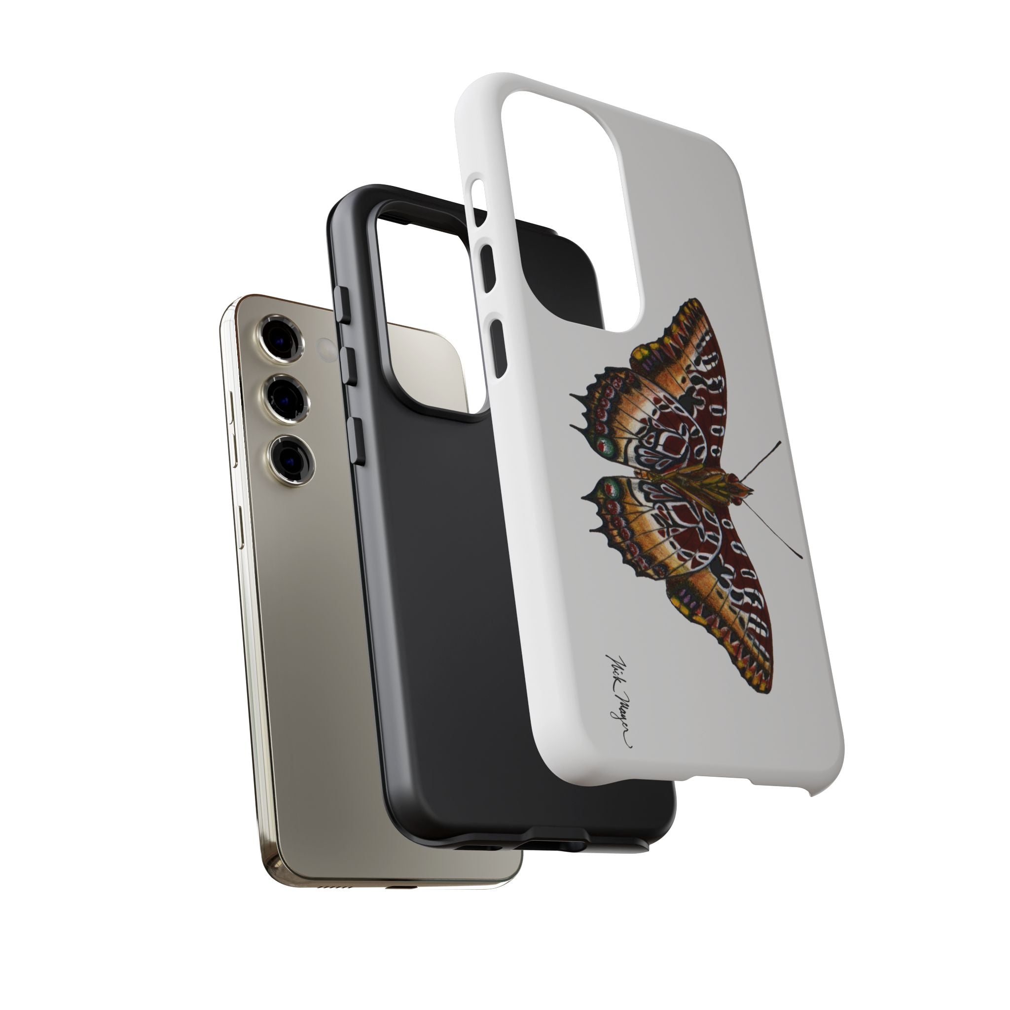 Black Bordered Charaxes Phone Case (Samsung)