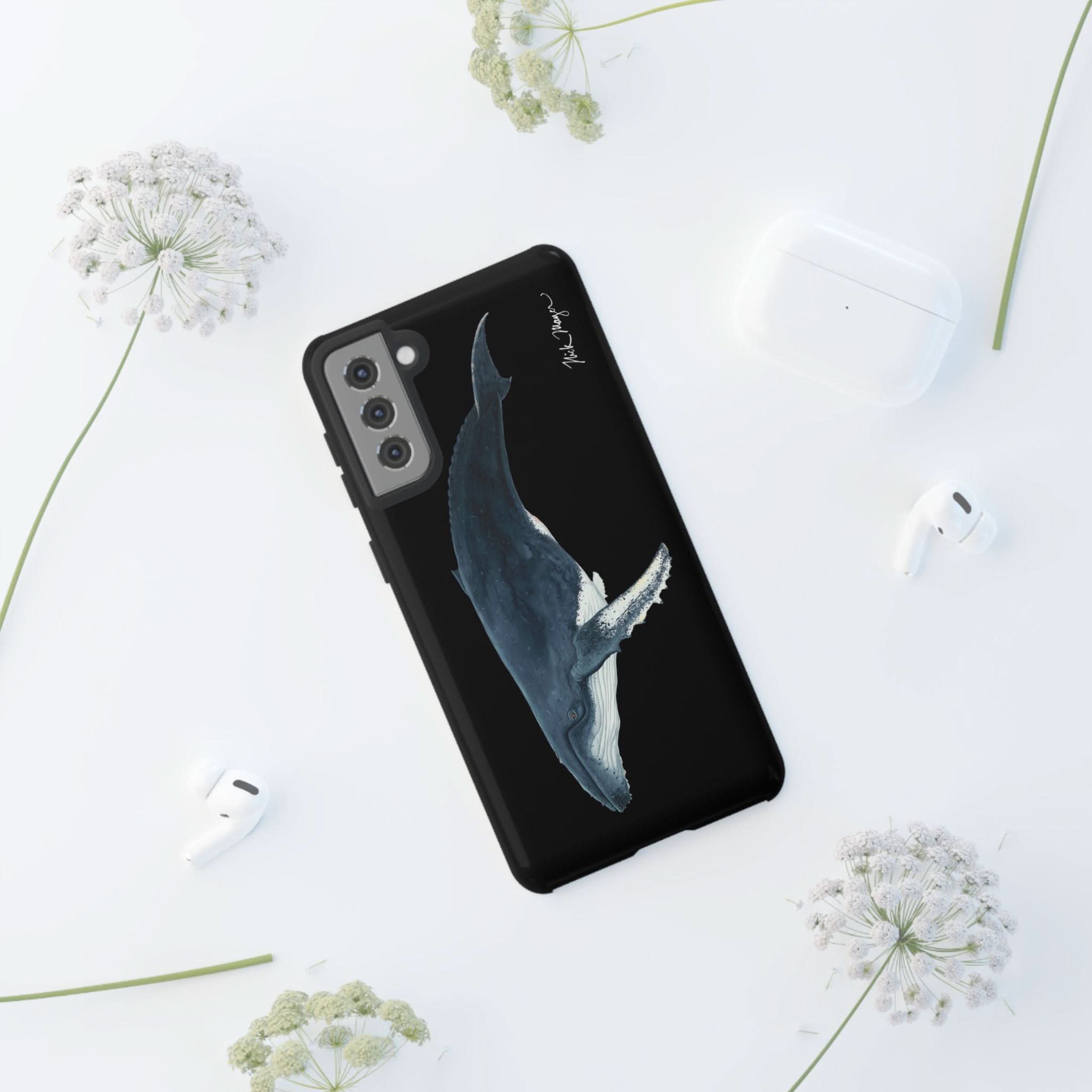 Humpback Black Phone Case (iPhone 16 & Samsung)