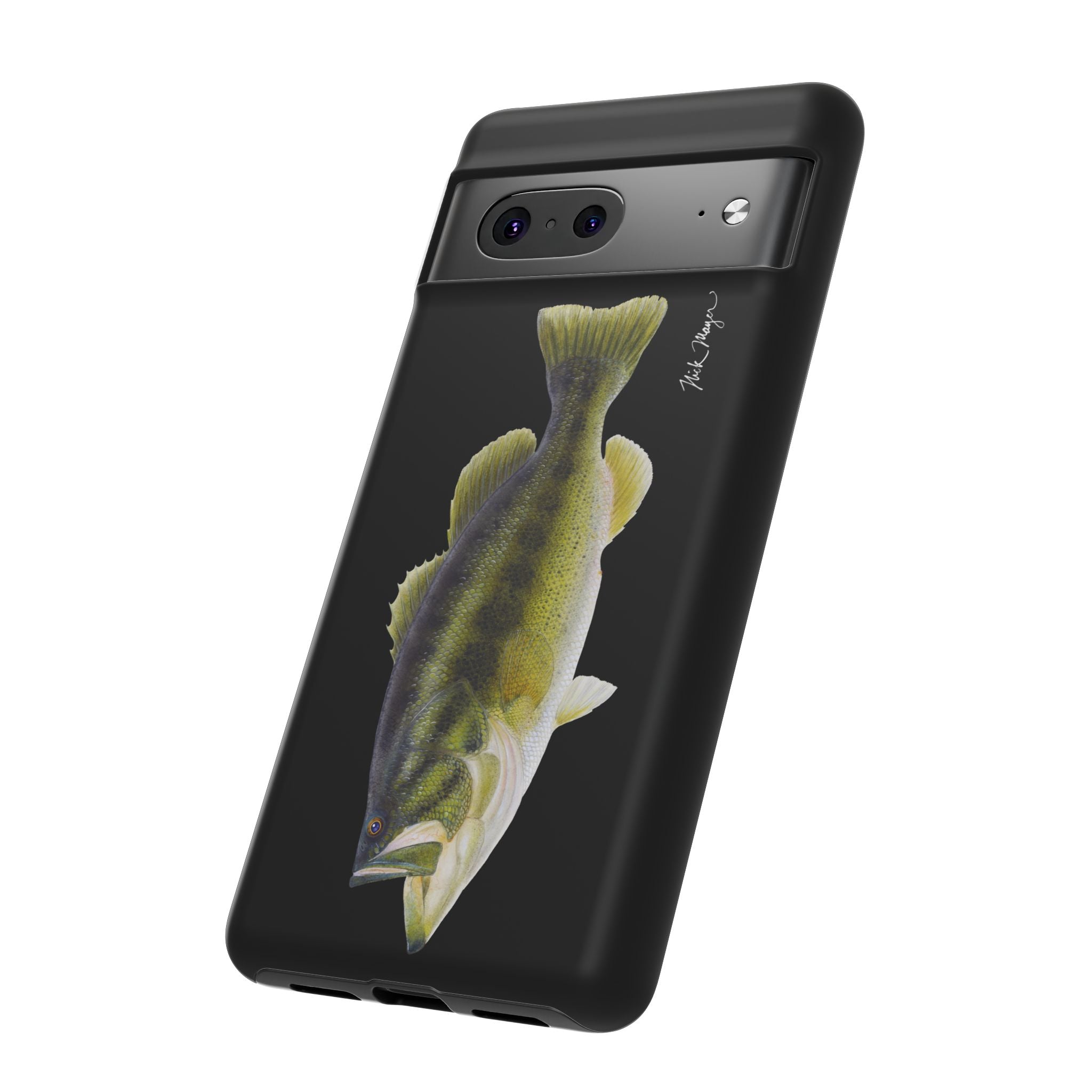 Largemouth Bass Black Phone Case (Samsung)
