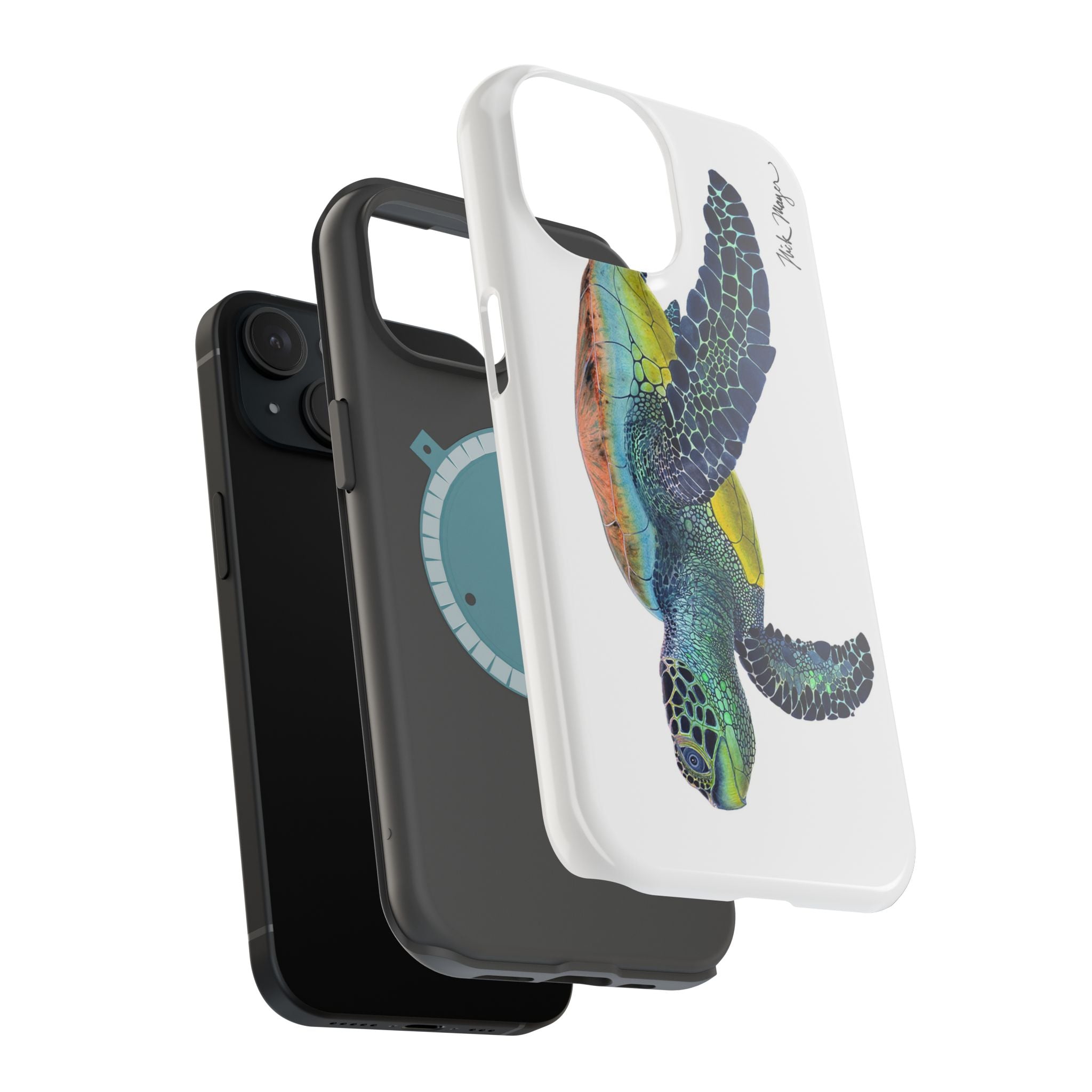 Green Sea Turtle II MagSafe iPhone Case