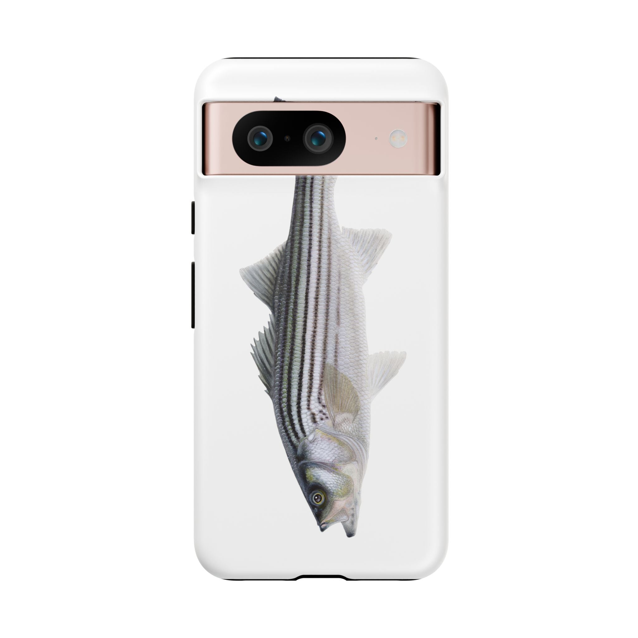 Schoolie Striper White Phone Case (Samsung) Printify