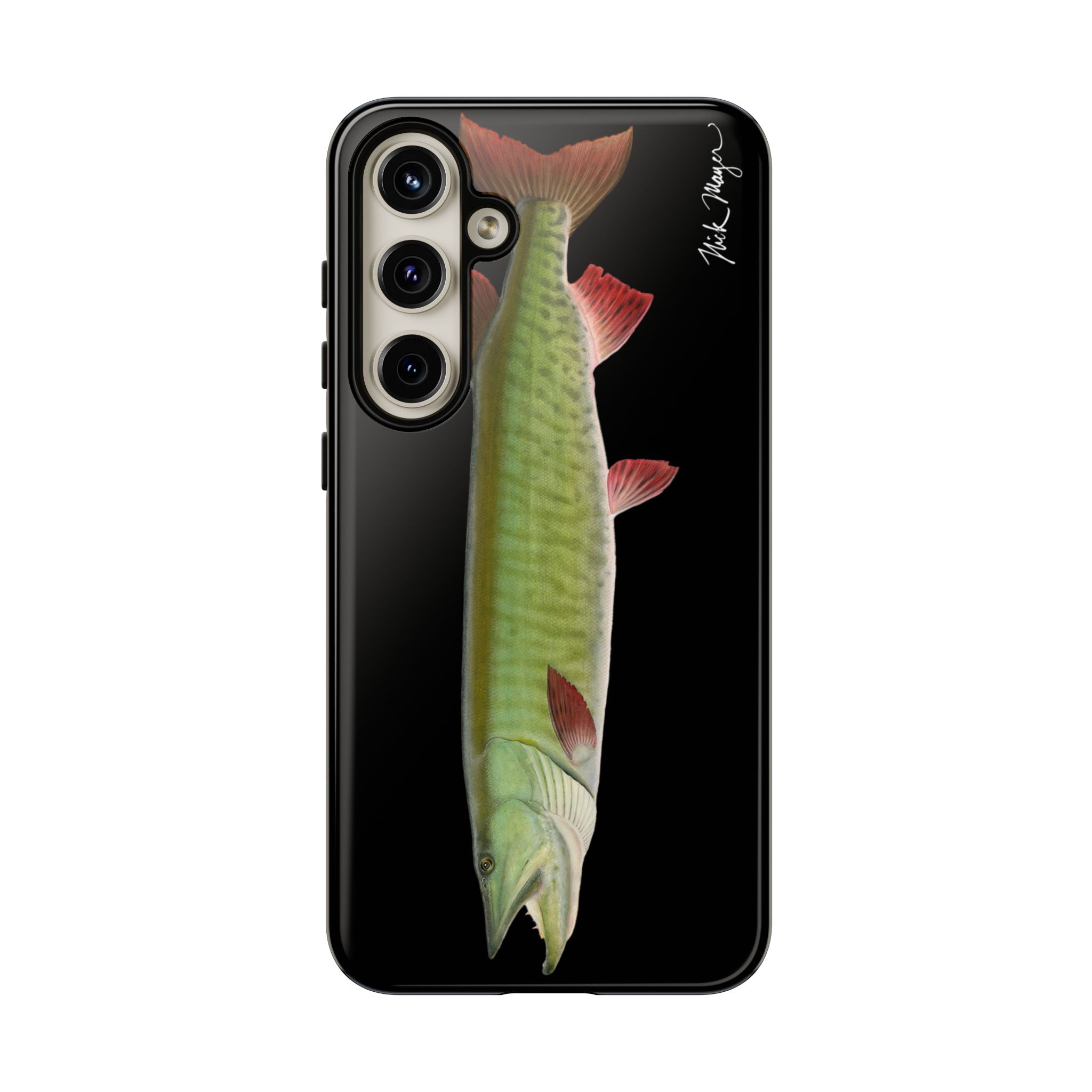 Trophy Muskie Black Phone Case (Samsung)