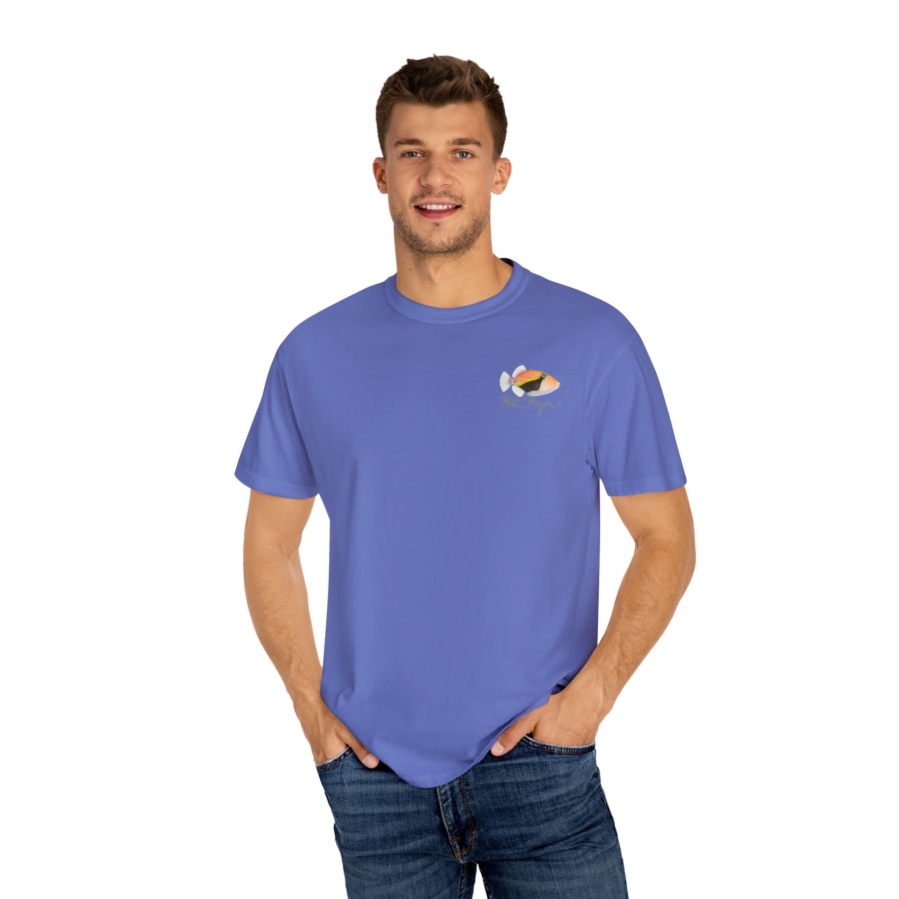 Humuhumu Premium Front & Back Comfort Colors Tee