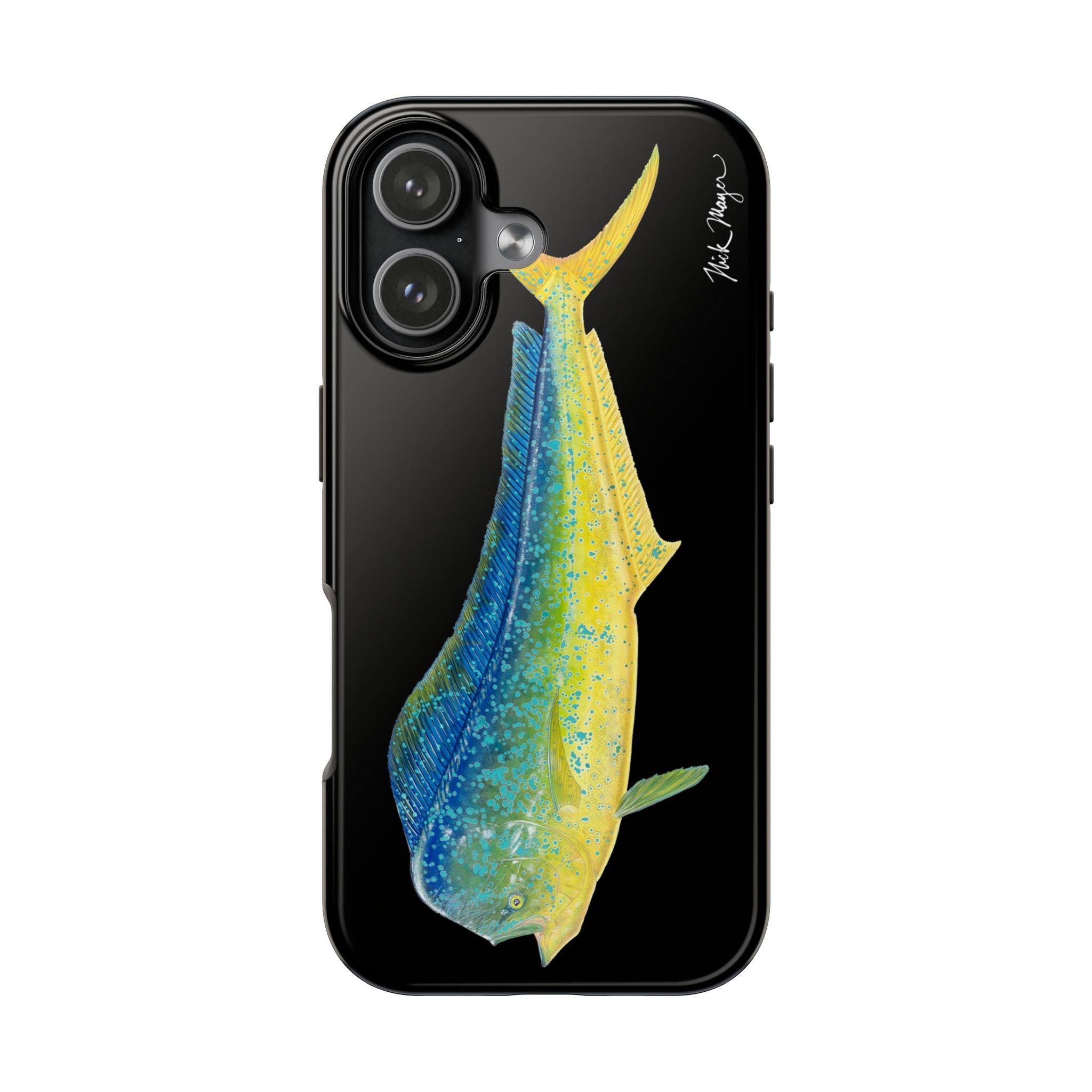 Bull Mahi Black Phone Case (iPhone)