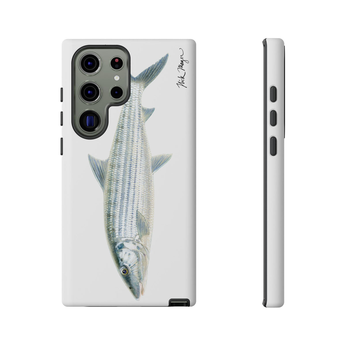 Bonefish White Phone Case (Samsung) Printify