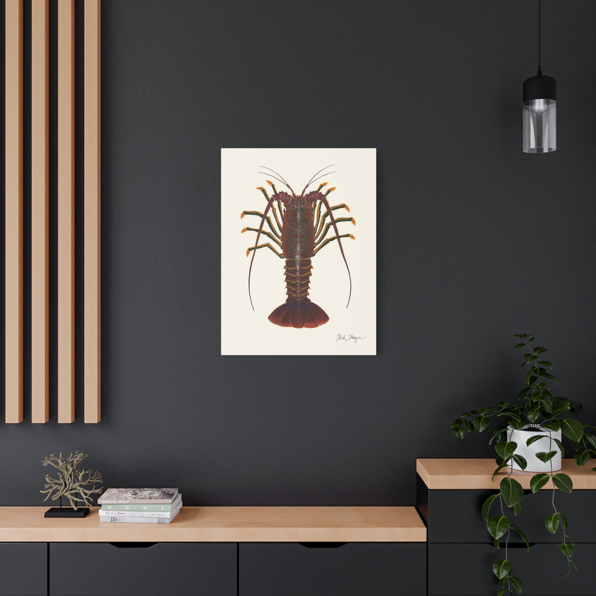 Spiny Lobster Canvas Print