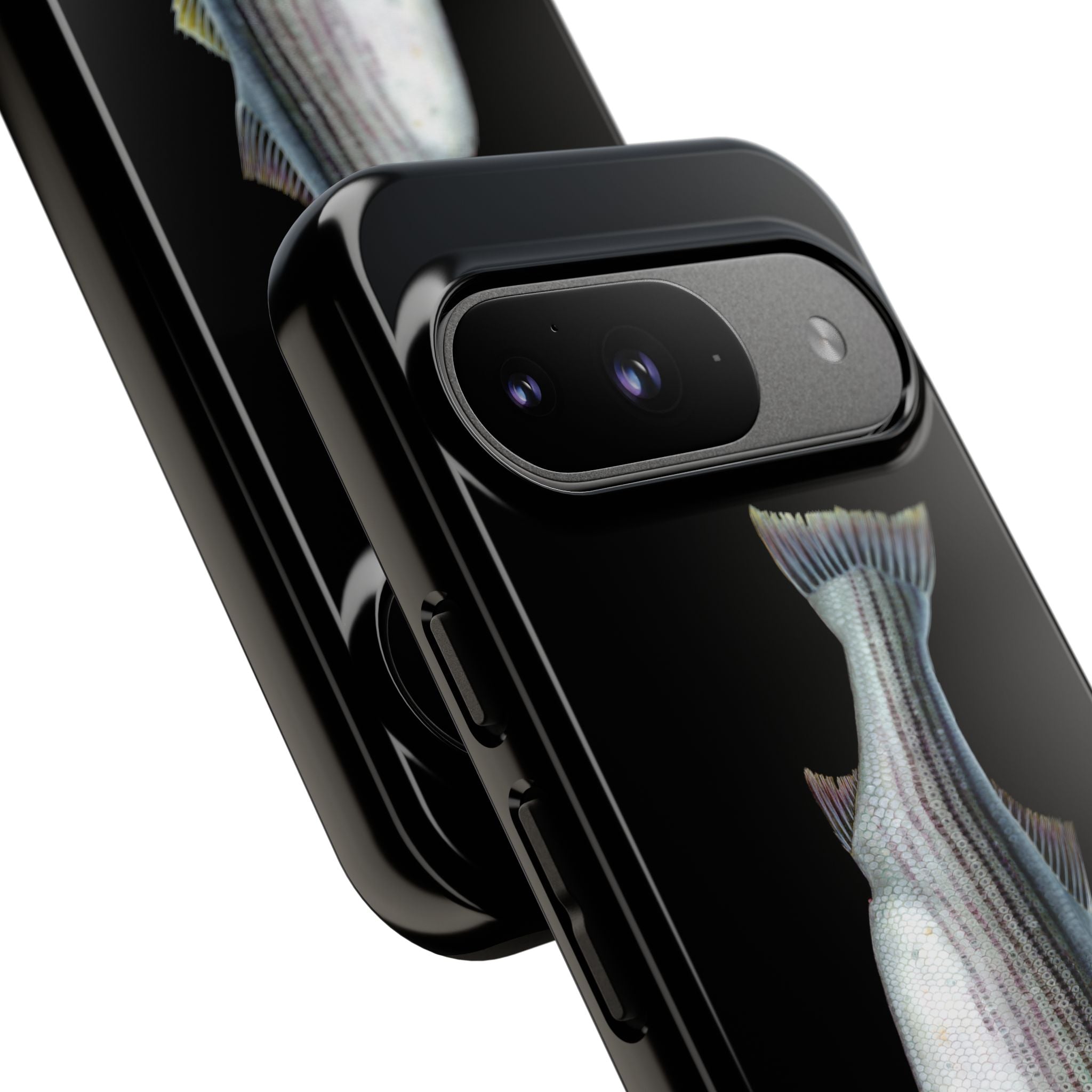 Cow Striper Phone Case (Samsung) - black