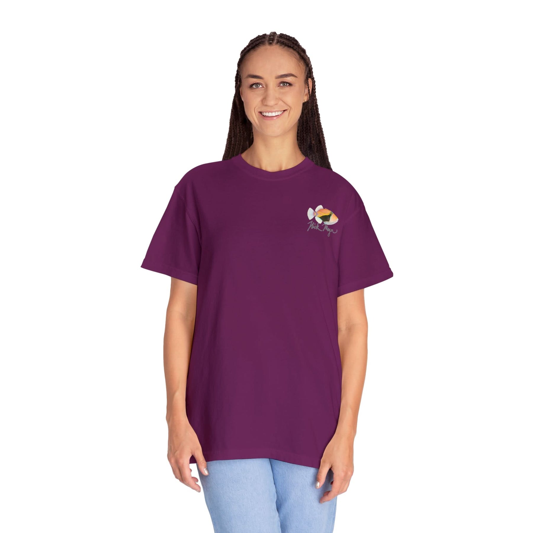 Humuhumu Premium Front & Back Comfort Colors Tee
