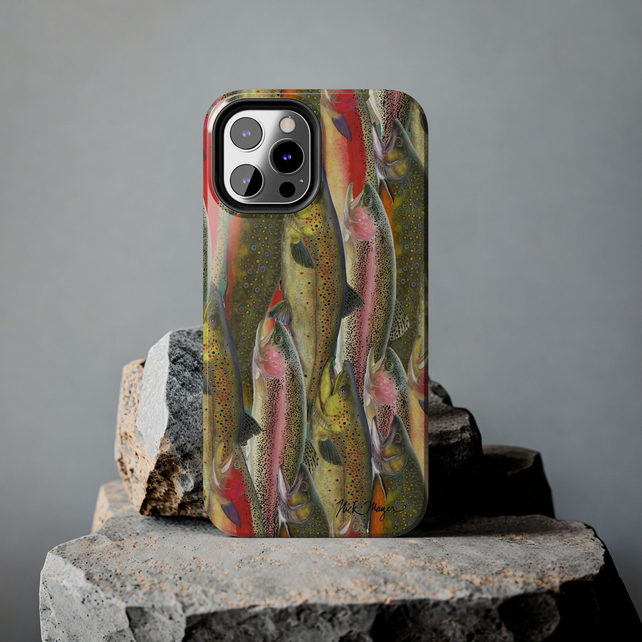 Trout Angler Phone Case (iPhone)