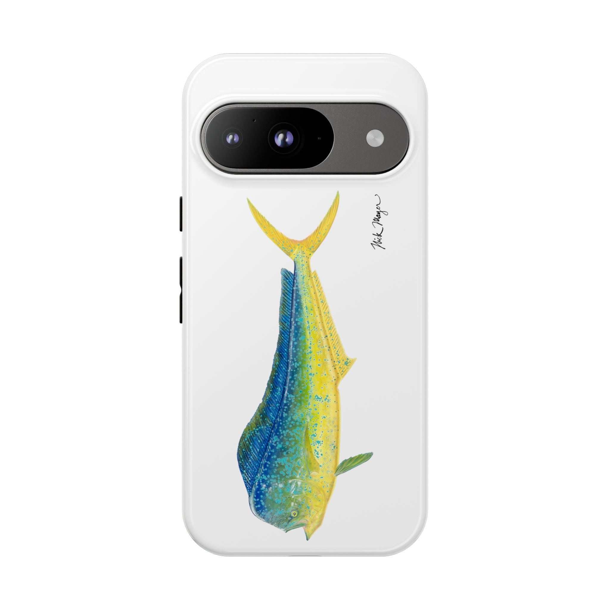 Bull Mahi White Phone Case (Samsung)