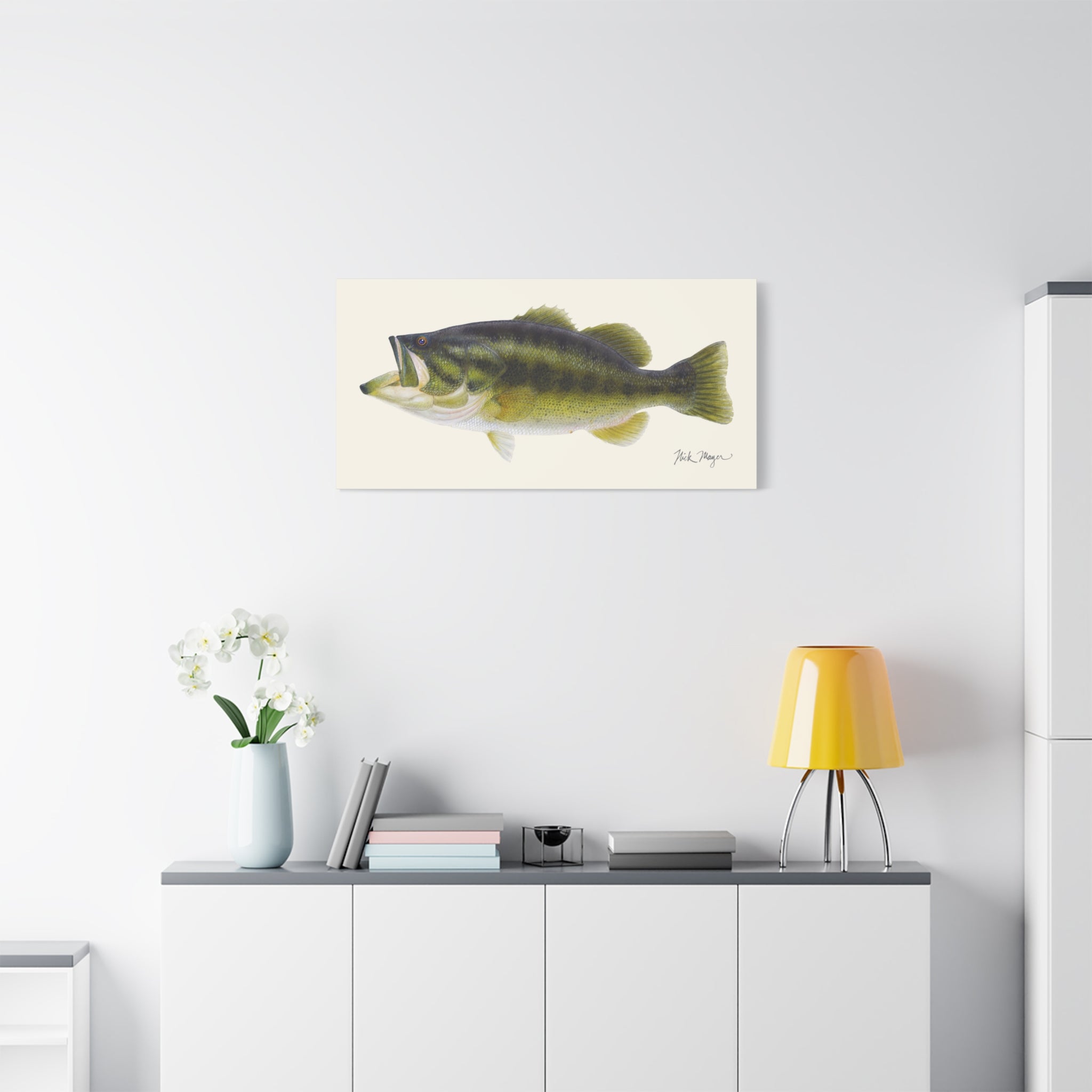 Largemouth Bass I Canvas Print