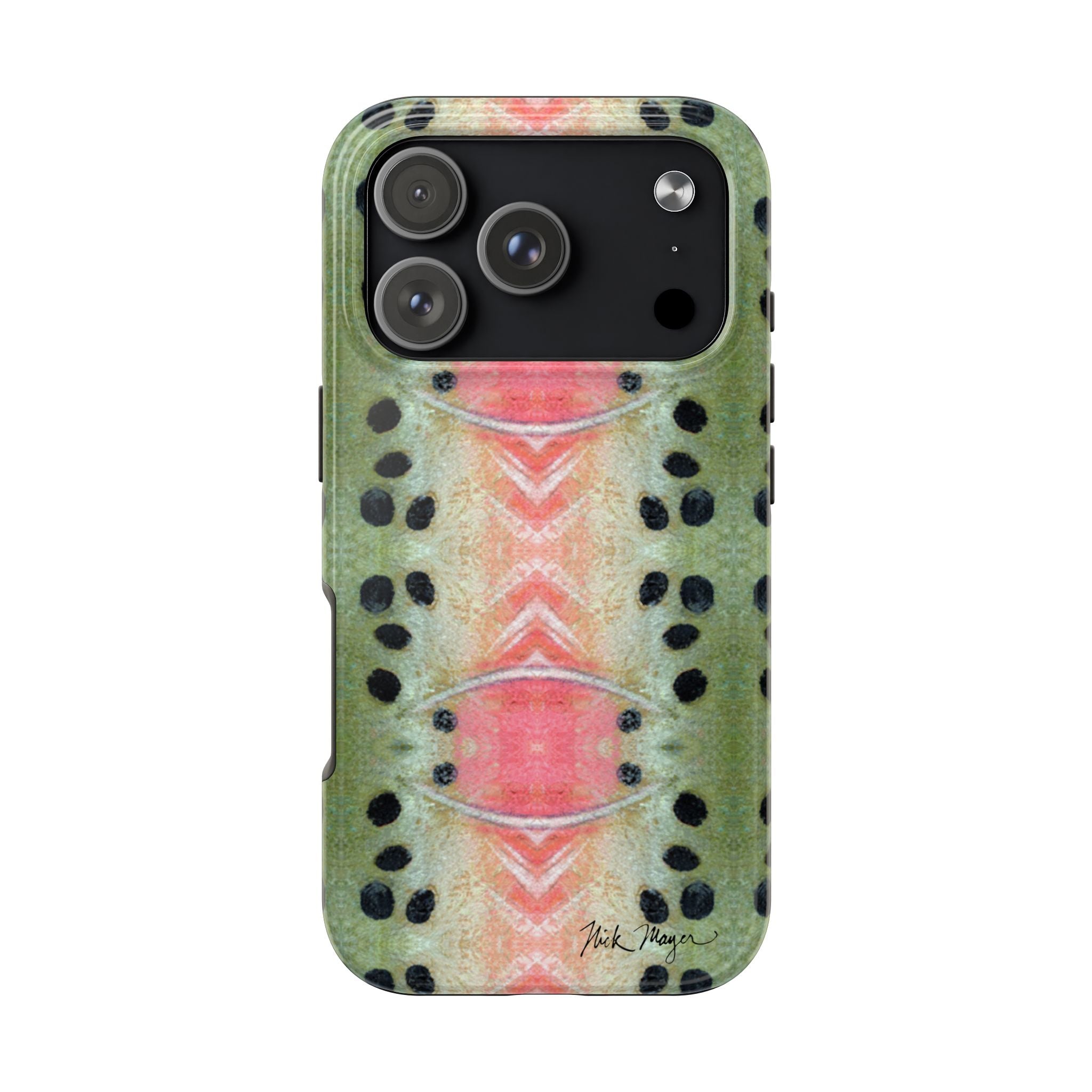 Rainbow Trout Pattern Phone Case (iPhone)