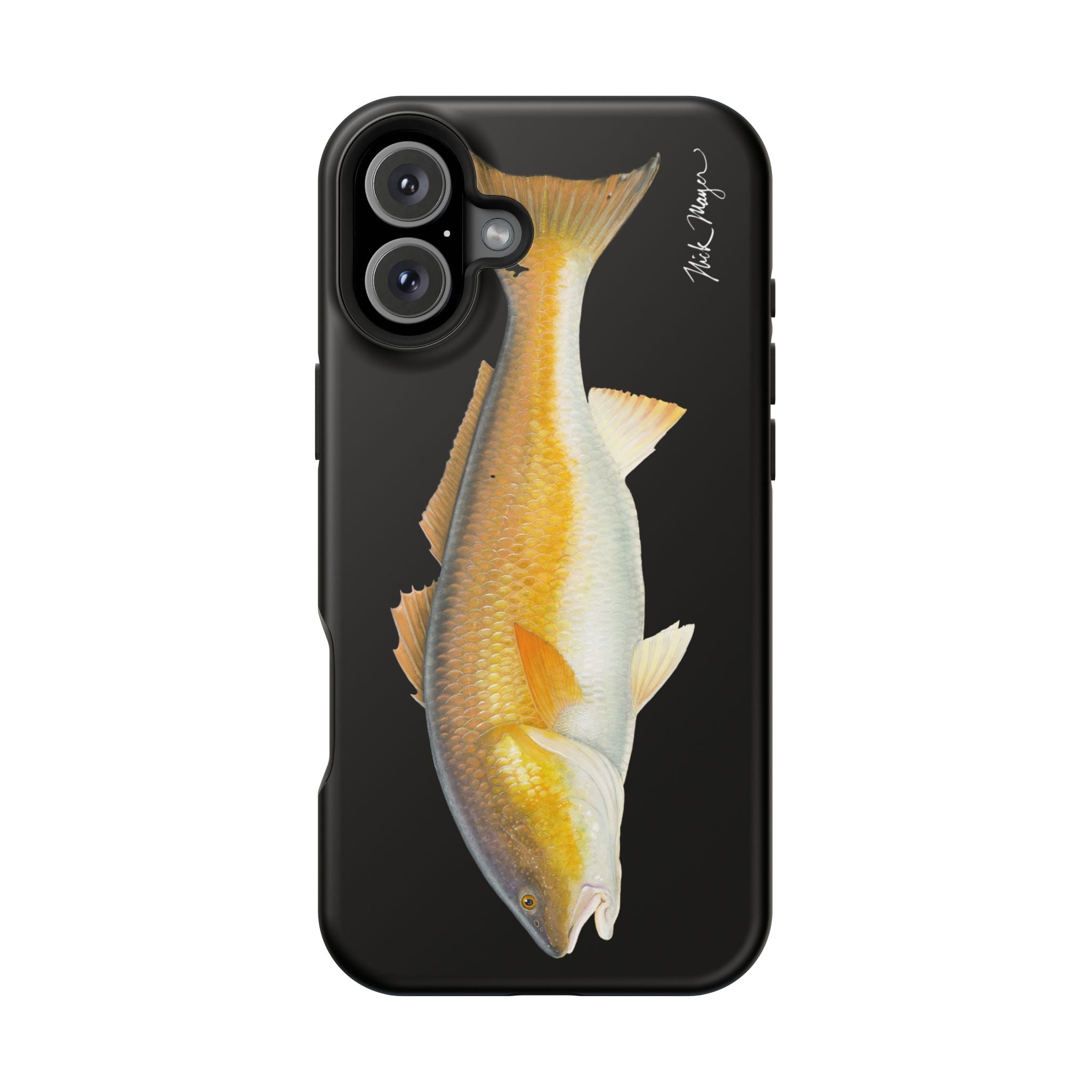 Bull Redfish MagSafe Black iPhone Case