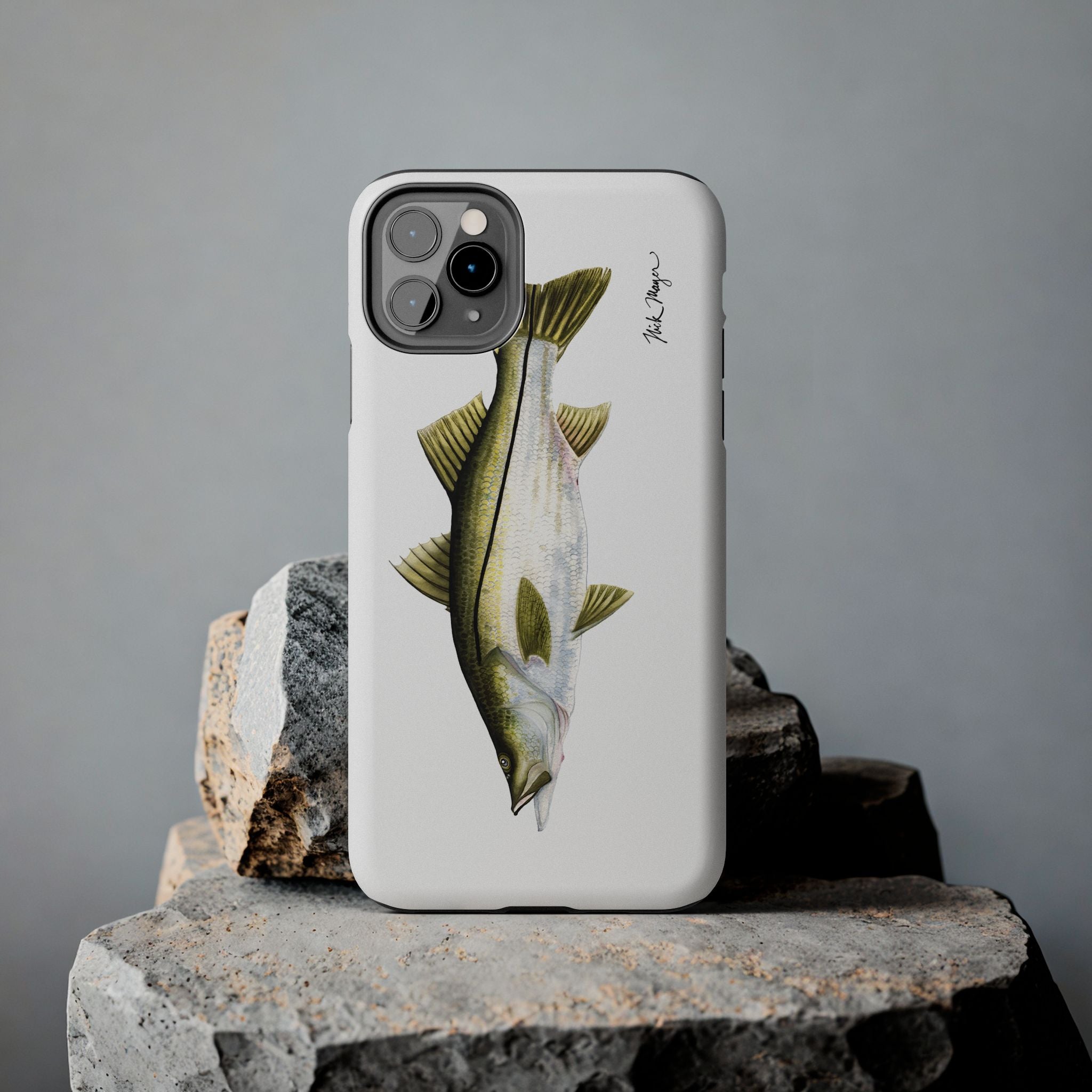 Snook White Phone Case (iPhone)