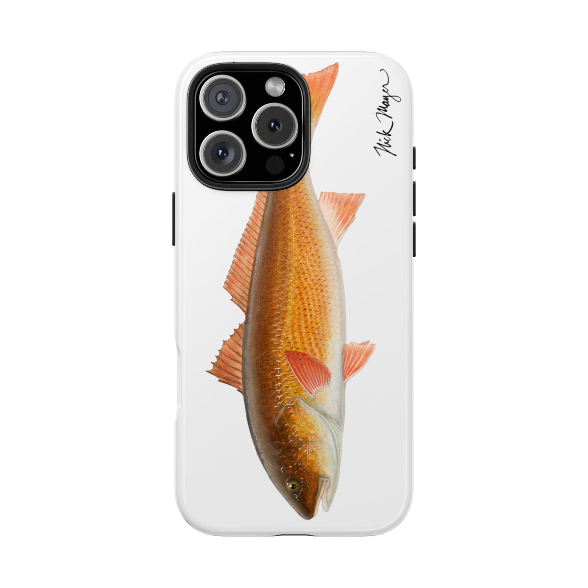 Redfish White Phone Case (iPhone) Printify