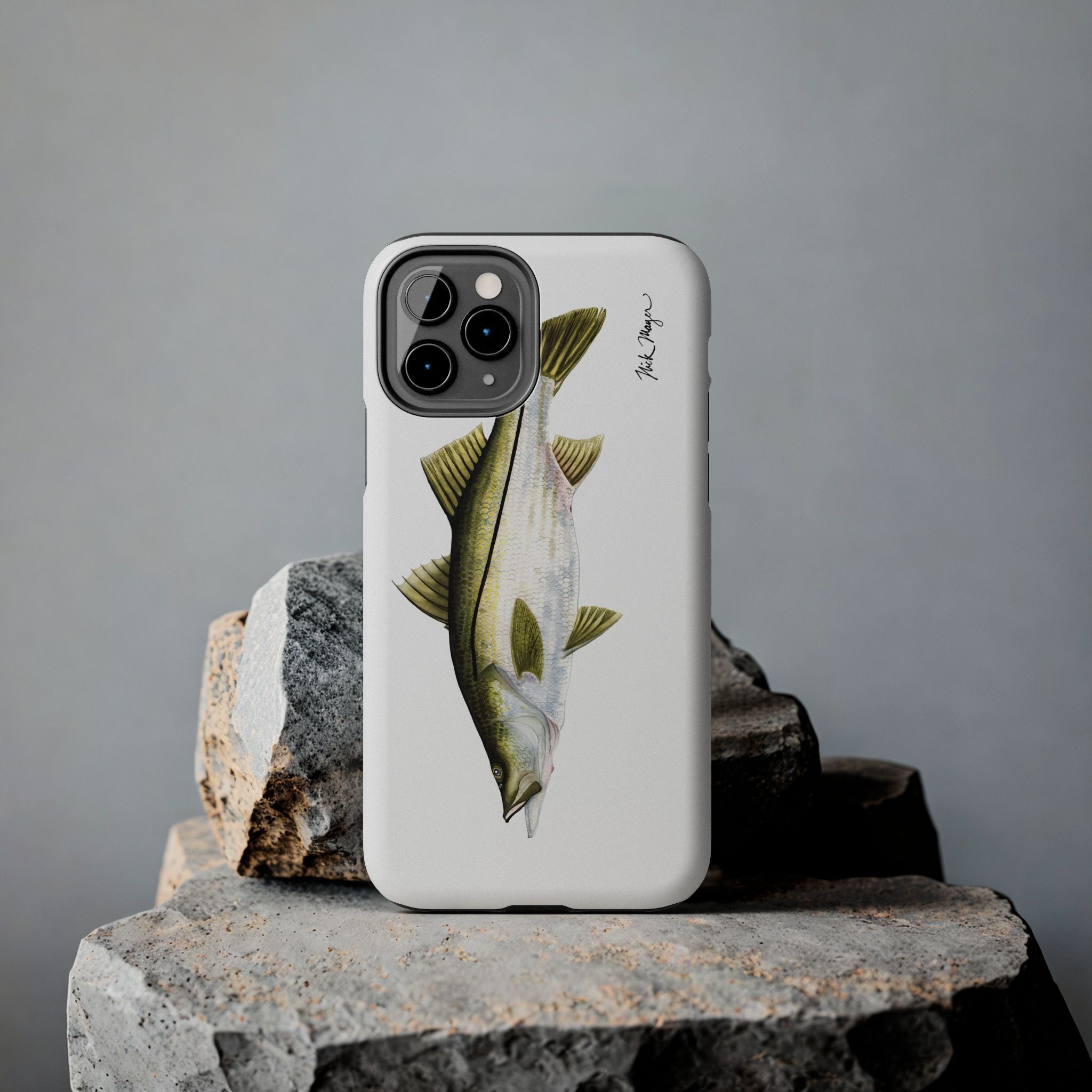 Snook White Phone Case (iPhone)