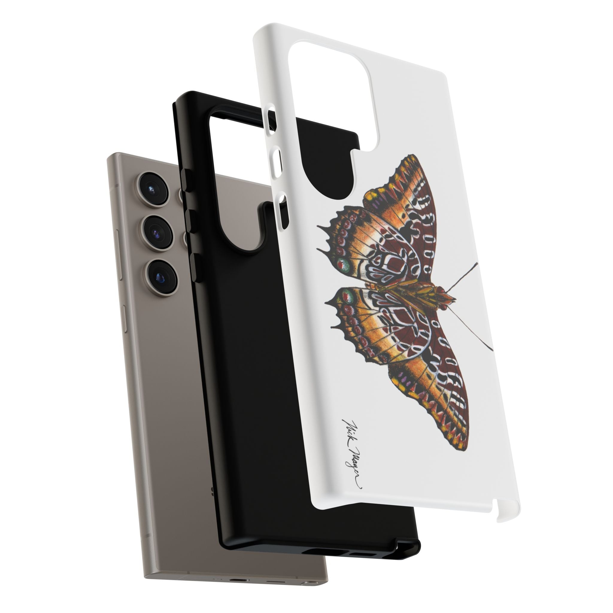 Black Bordered Charaxes Phone Case (Samsung)