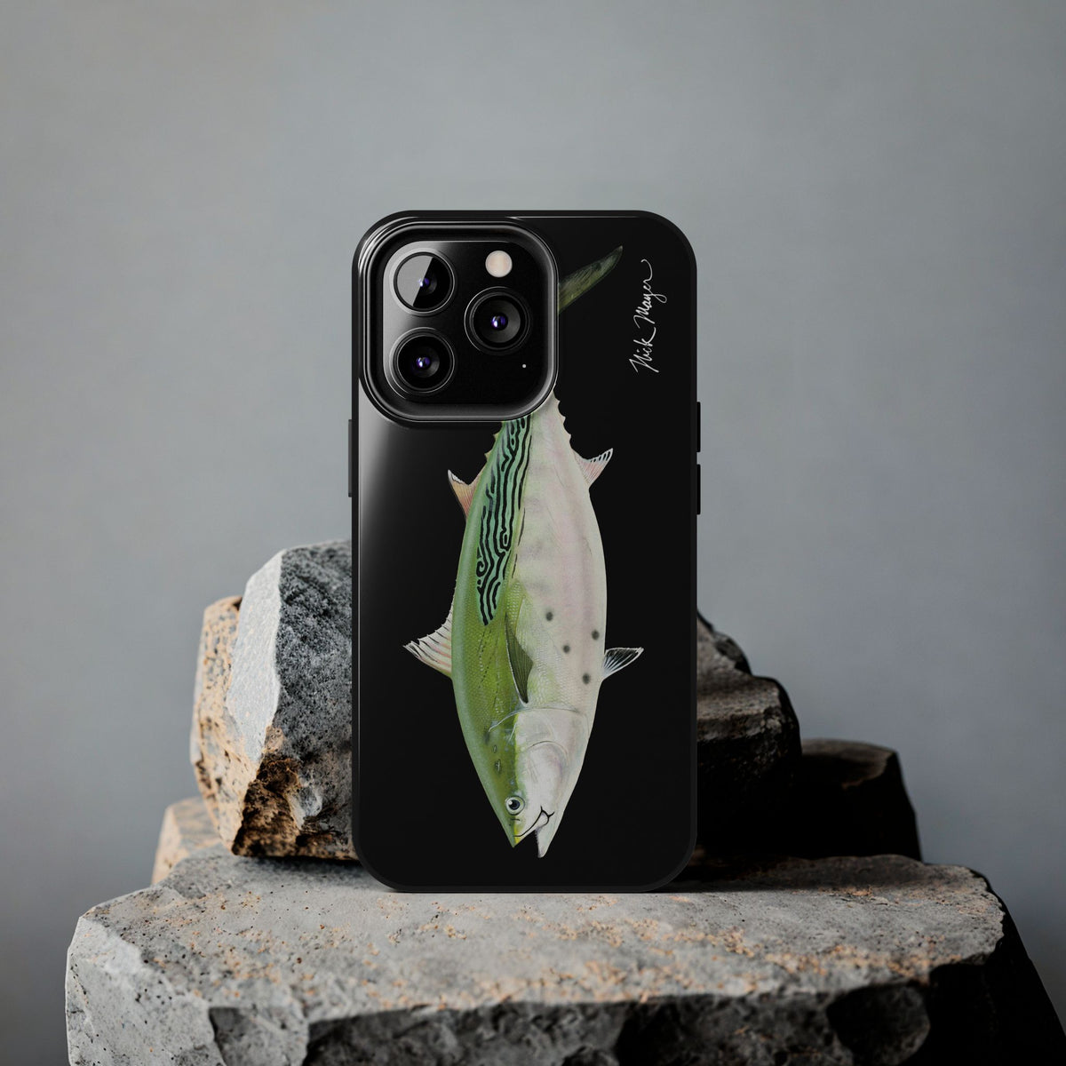 Albie Black Phone Case (iPhone) Printify