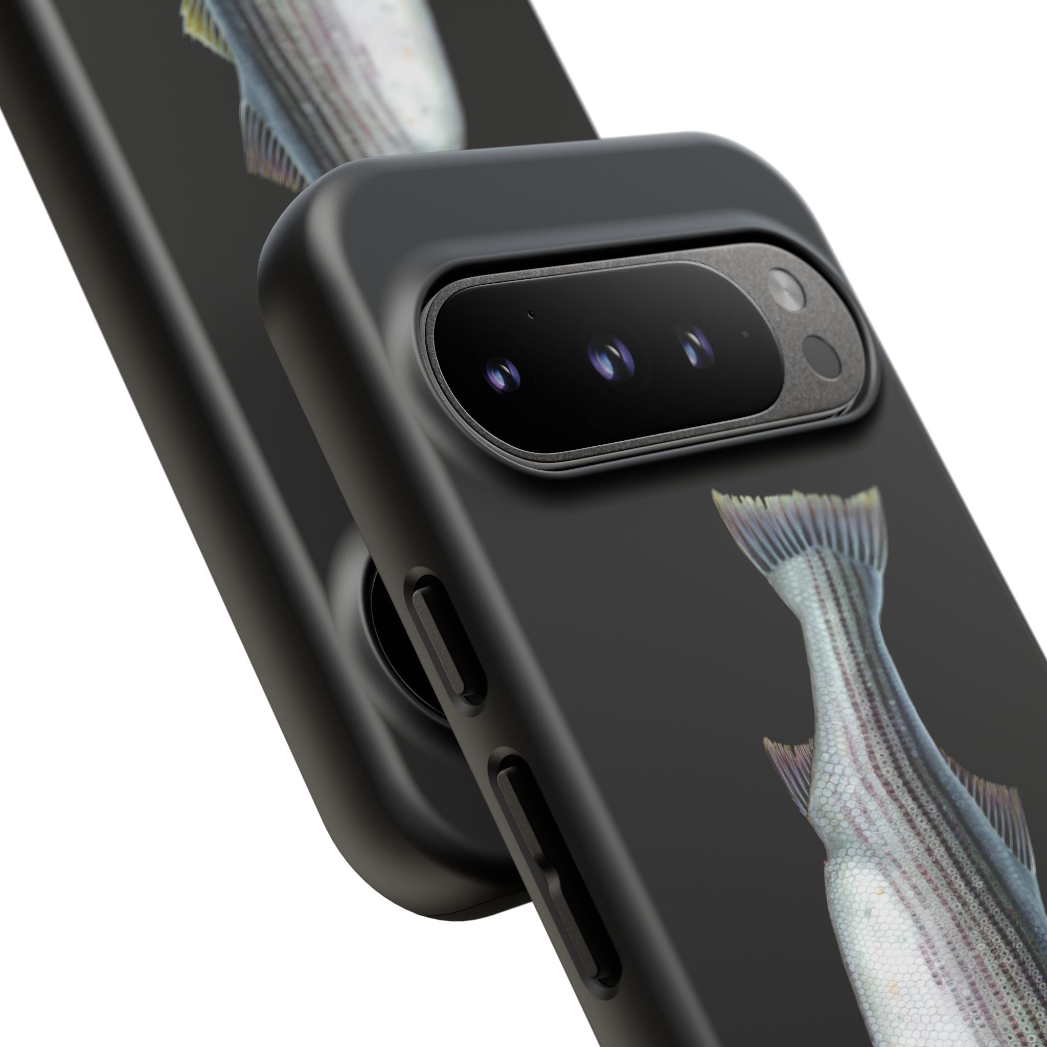 Cow Striper Phone Case (Samsung) - black