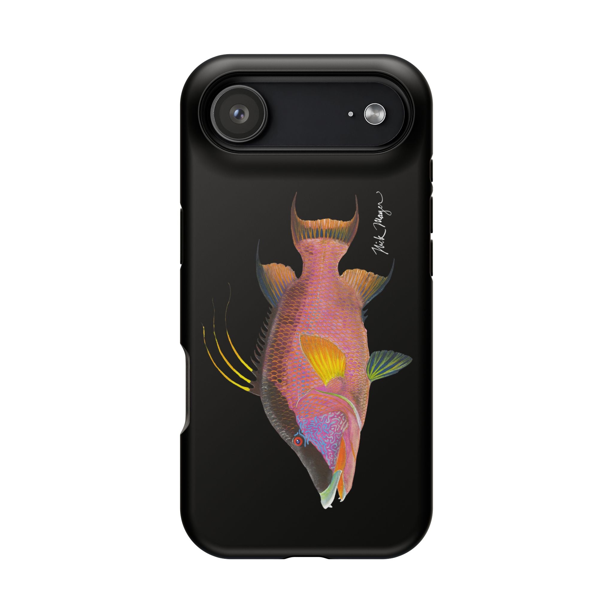 Hogfish MagSafe Black iPhone Case Printify