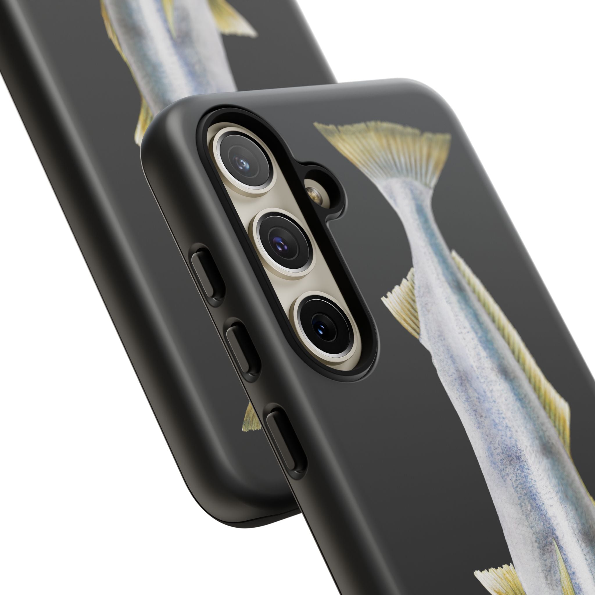 White Sea Bass Phone Case (Samsung) - black