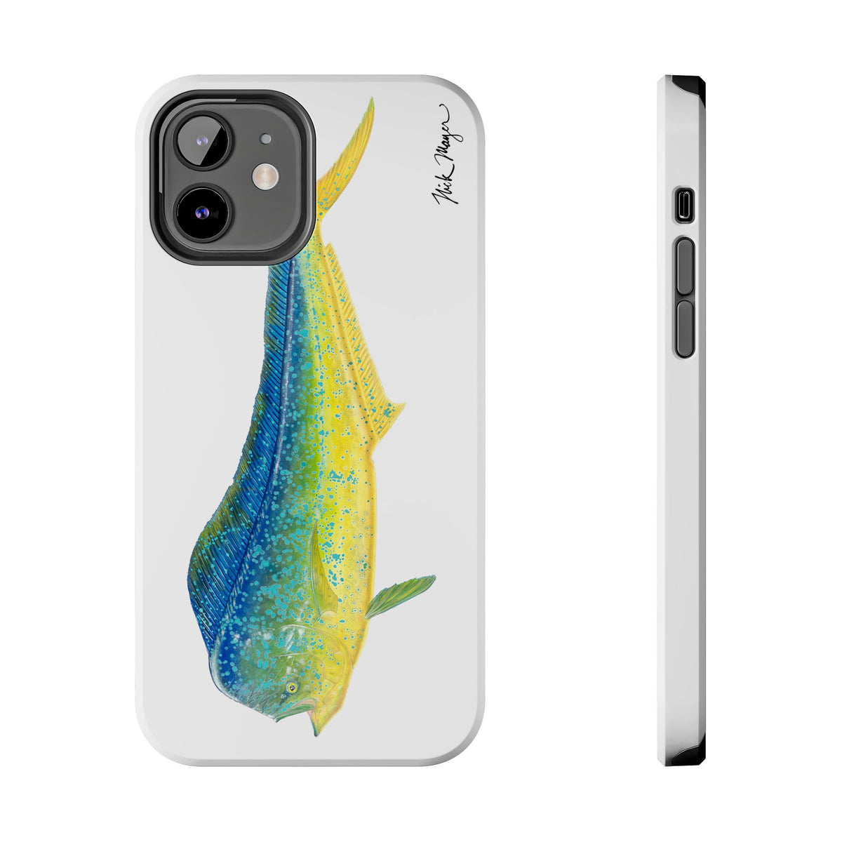 Bull Mahi White Phone Case (iPhone) Printify