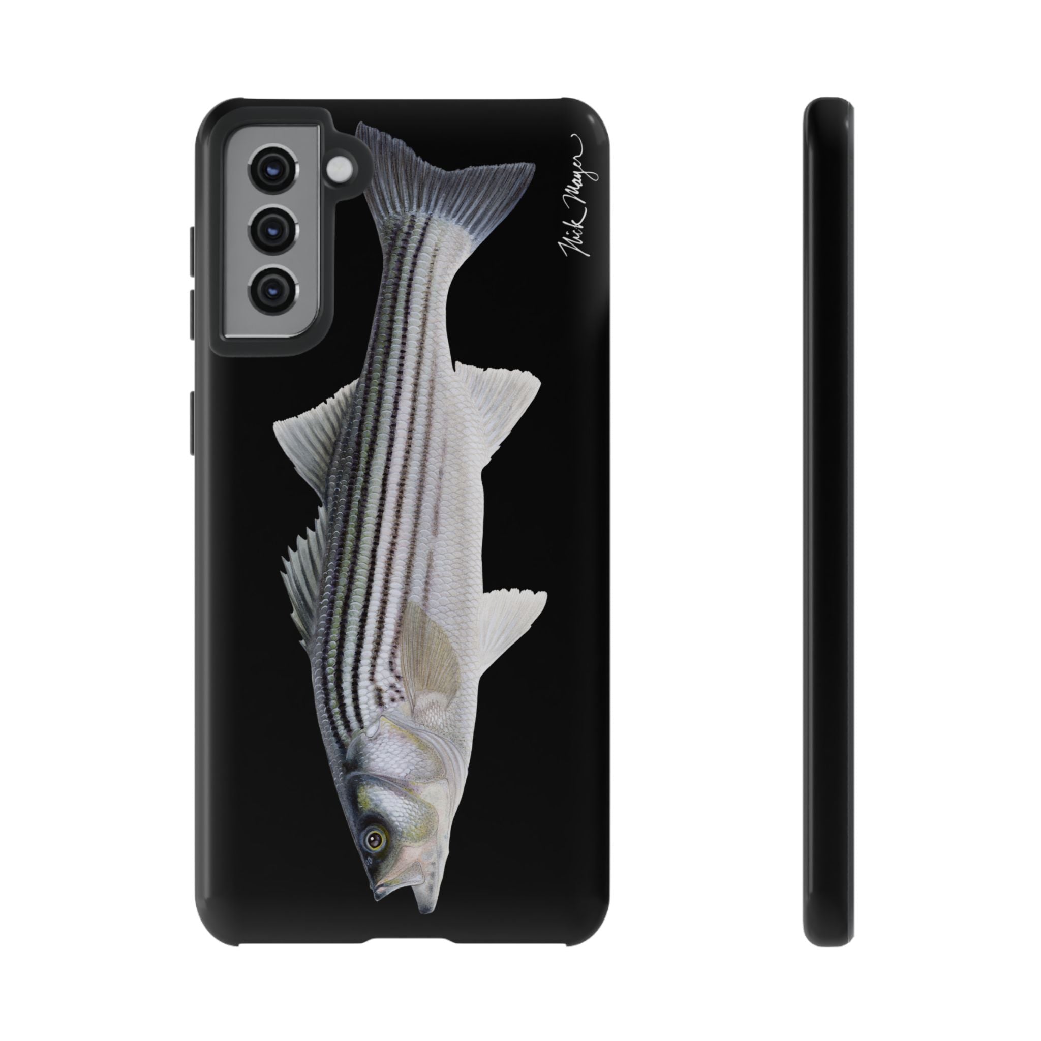 Schoolie Striper Black Phone Case (Samsung)