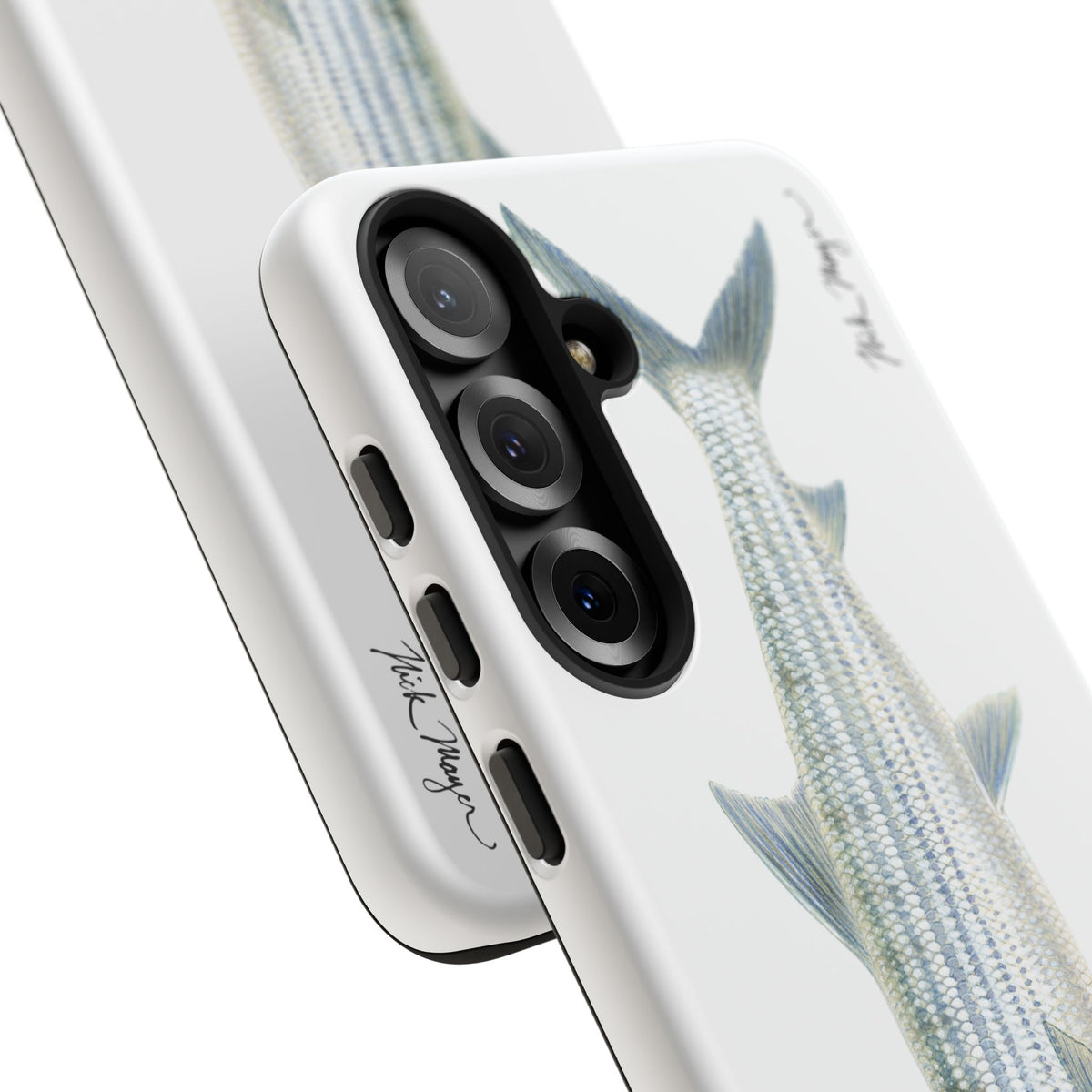 Bonefish White Phone Case (Samsung) Printify
