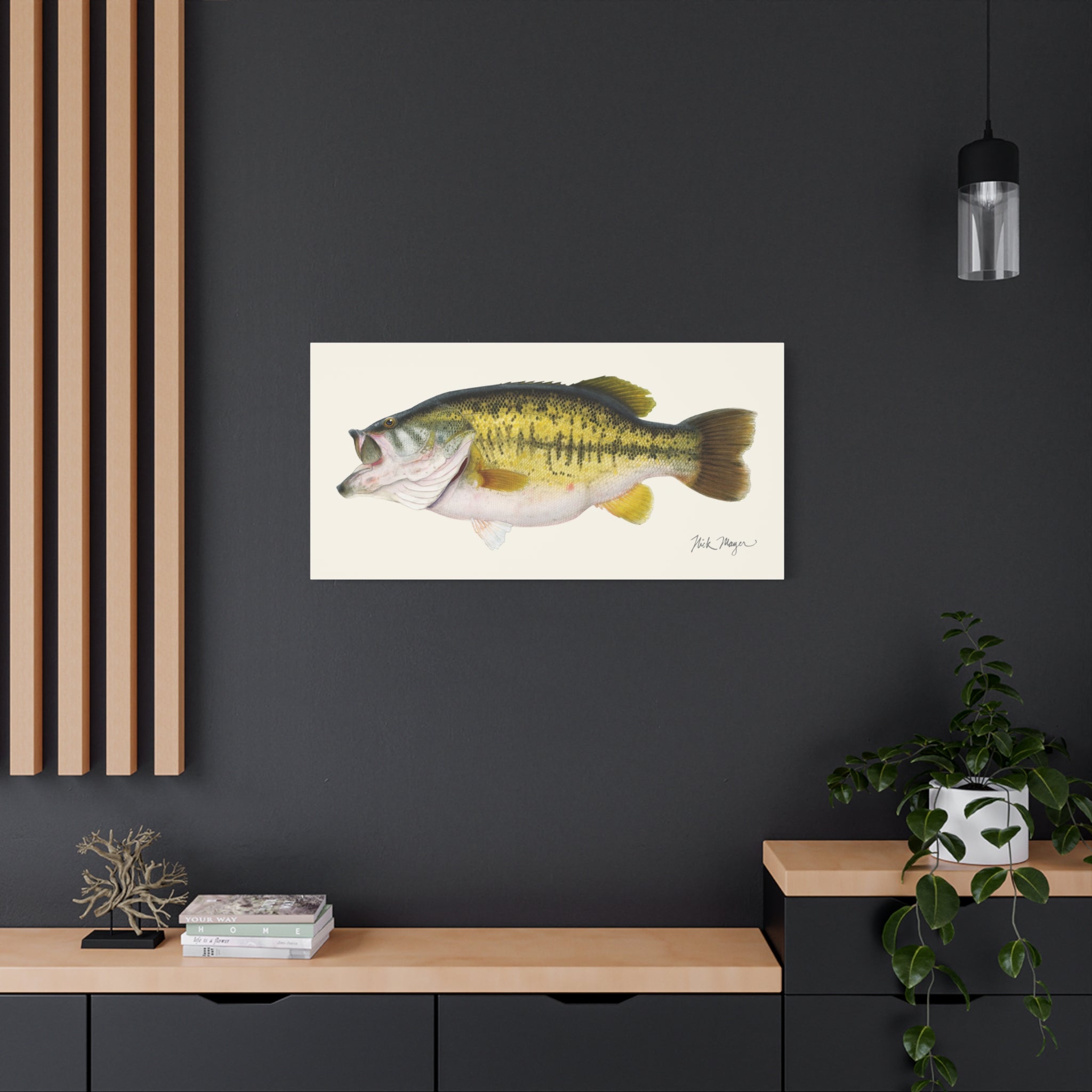 Largemouth Bass II Canvas Print