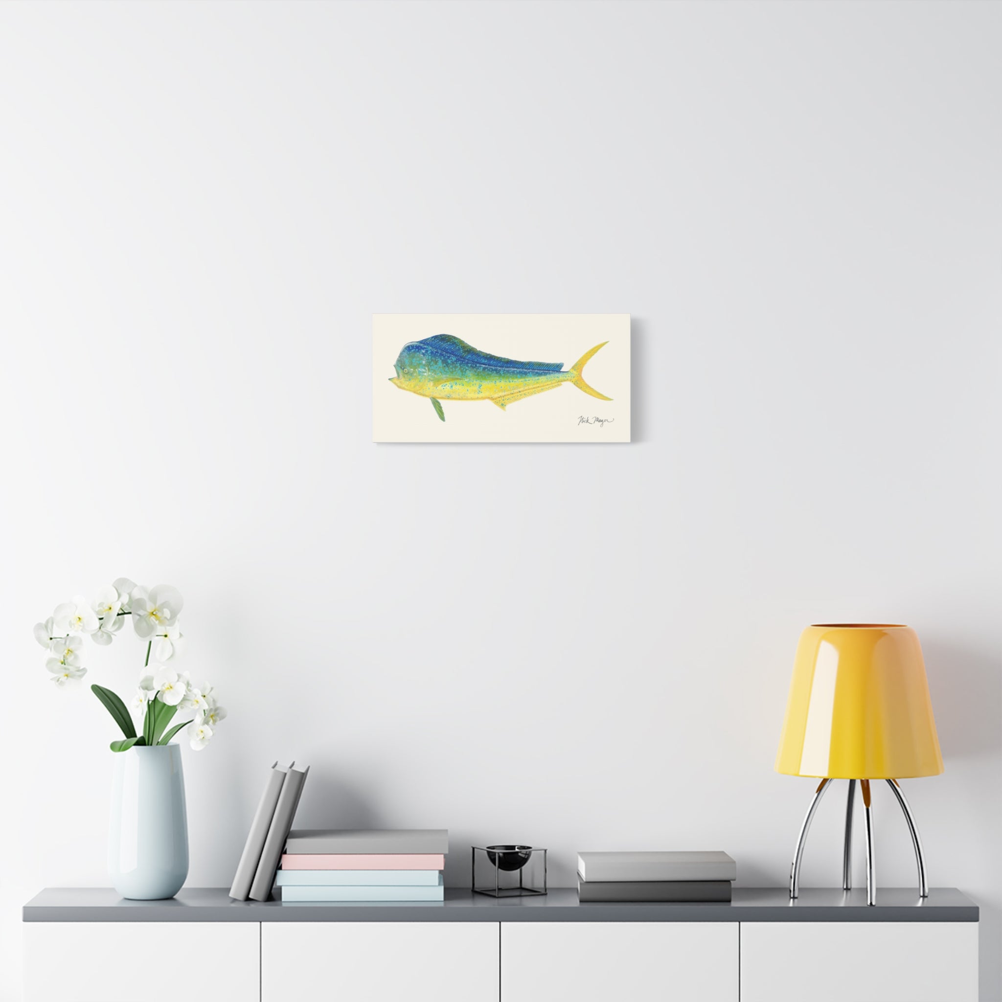 Bull Mahi Mahi/ Dorado Canvas Print