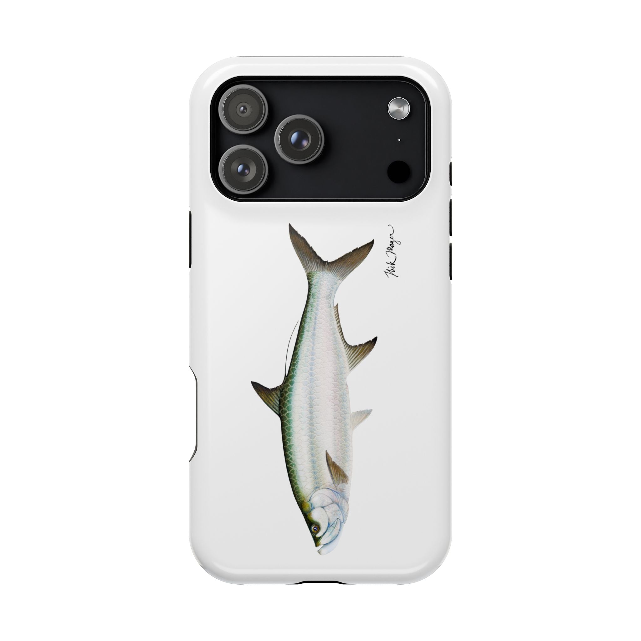 Tarpon MagSafe White iPhone Case