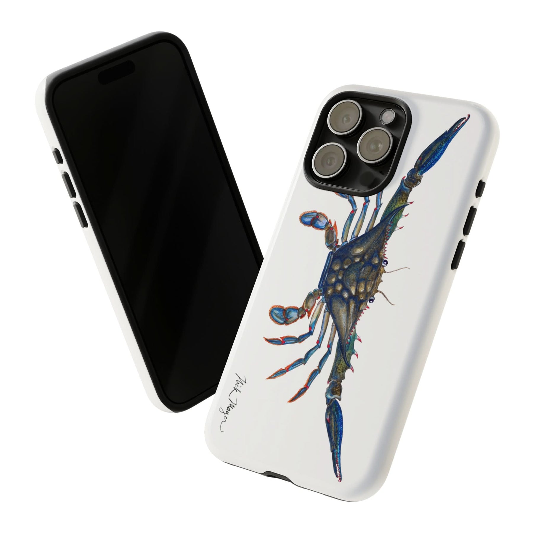 Blue Crab iPhone 15 Case