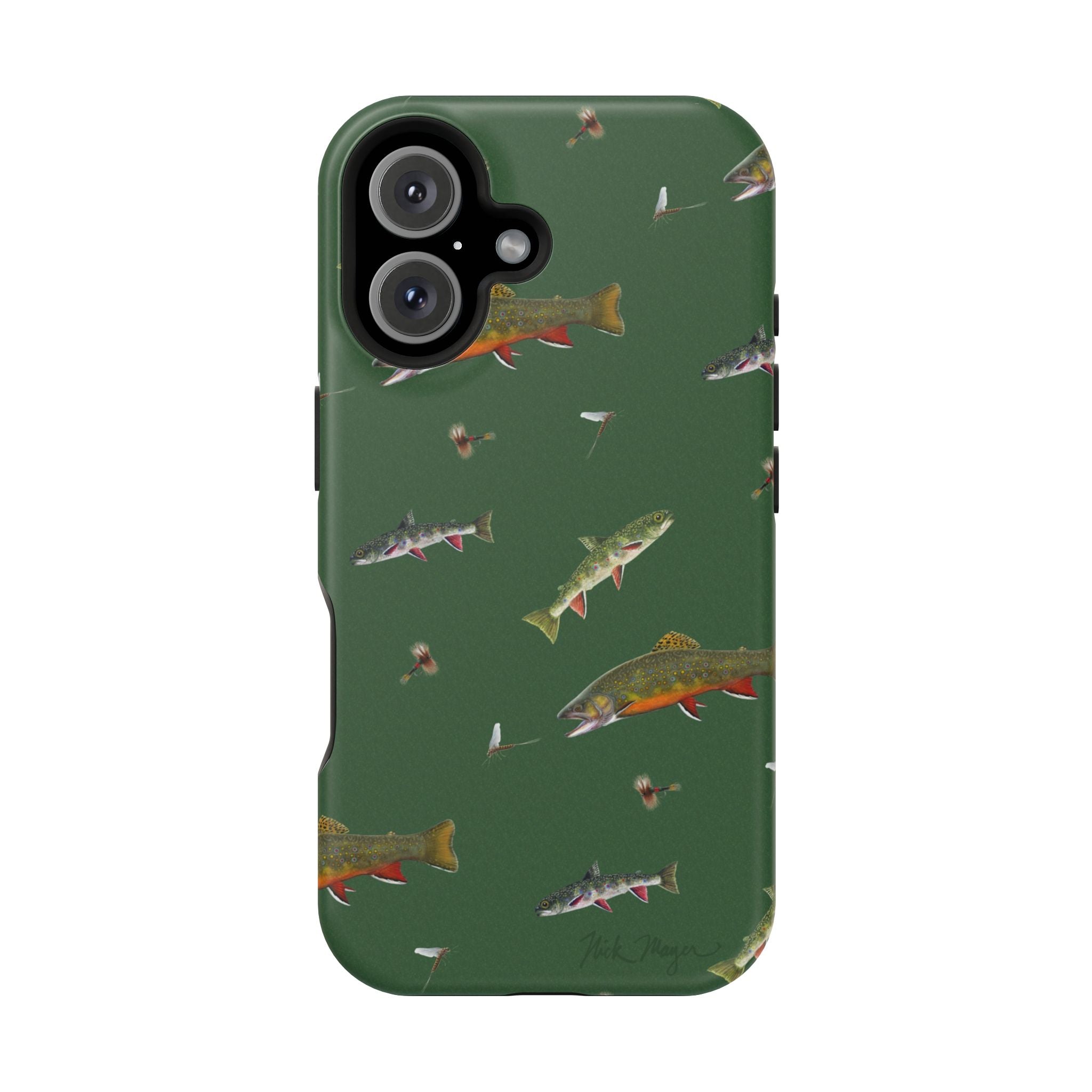 Trout and Flies MagSafe iPhone Case