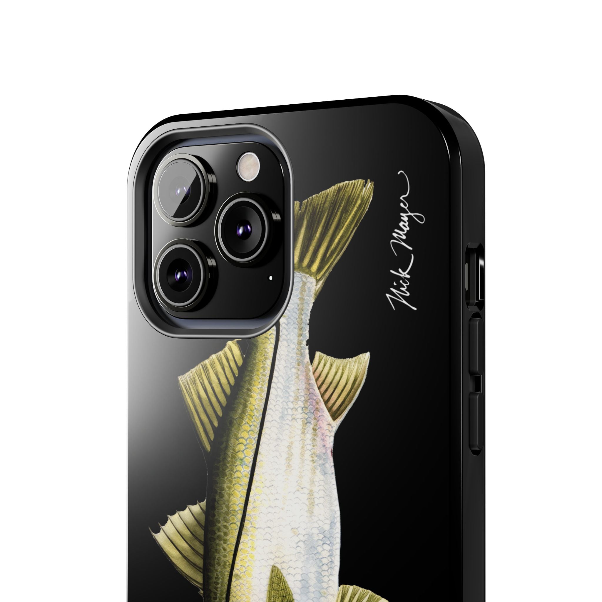 Snook Black Phone Case (iPhone)