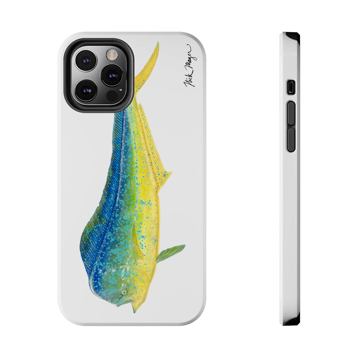 Bull Mahi White Phone Case (iPhone) Printify