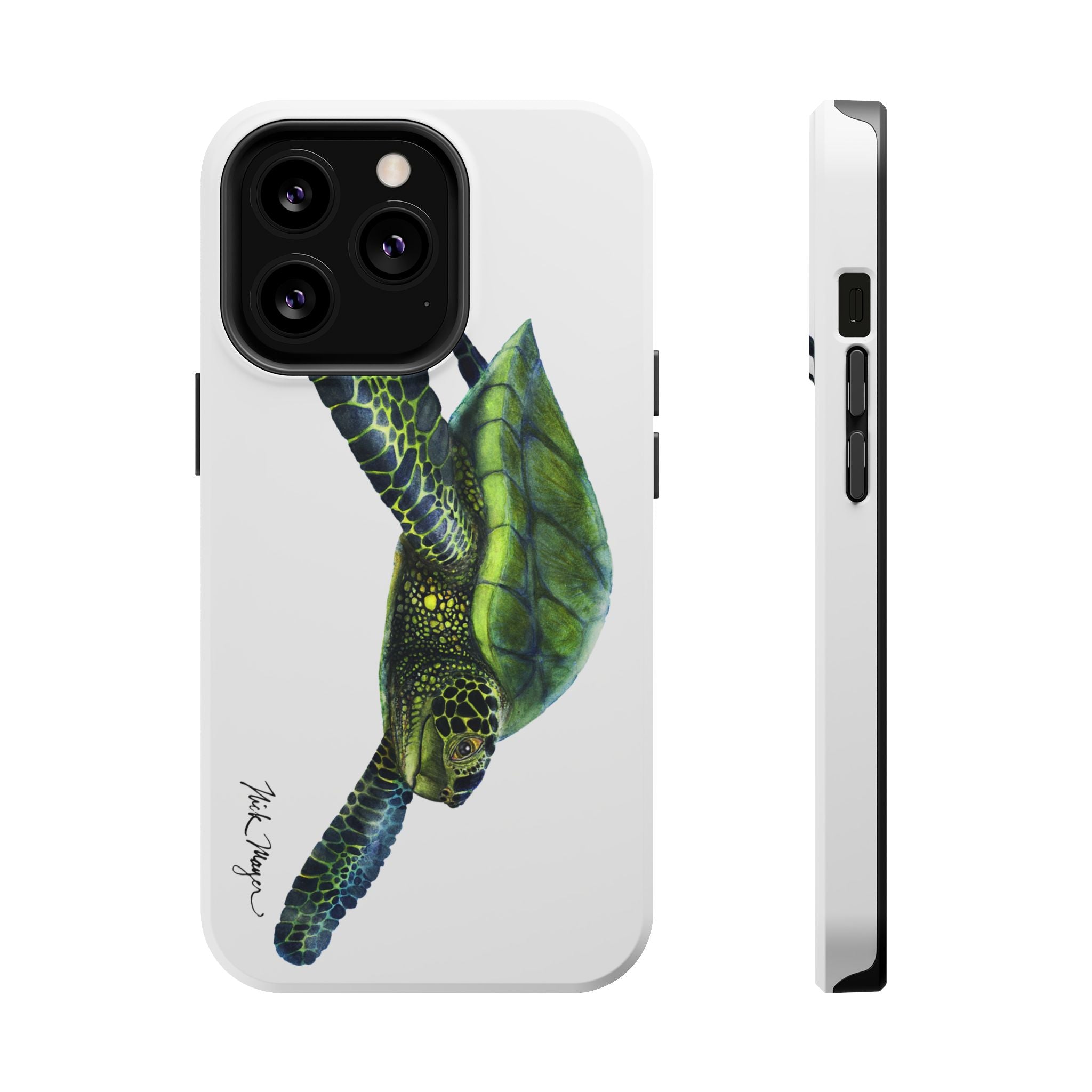 Green Sea Turtle MagSafe iPhone Case