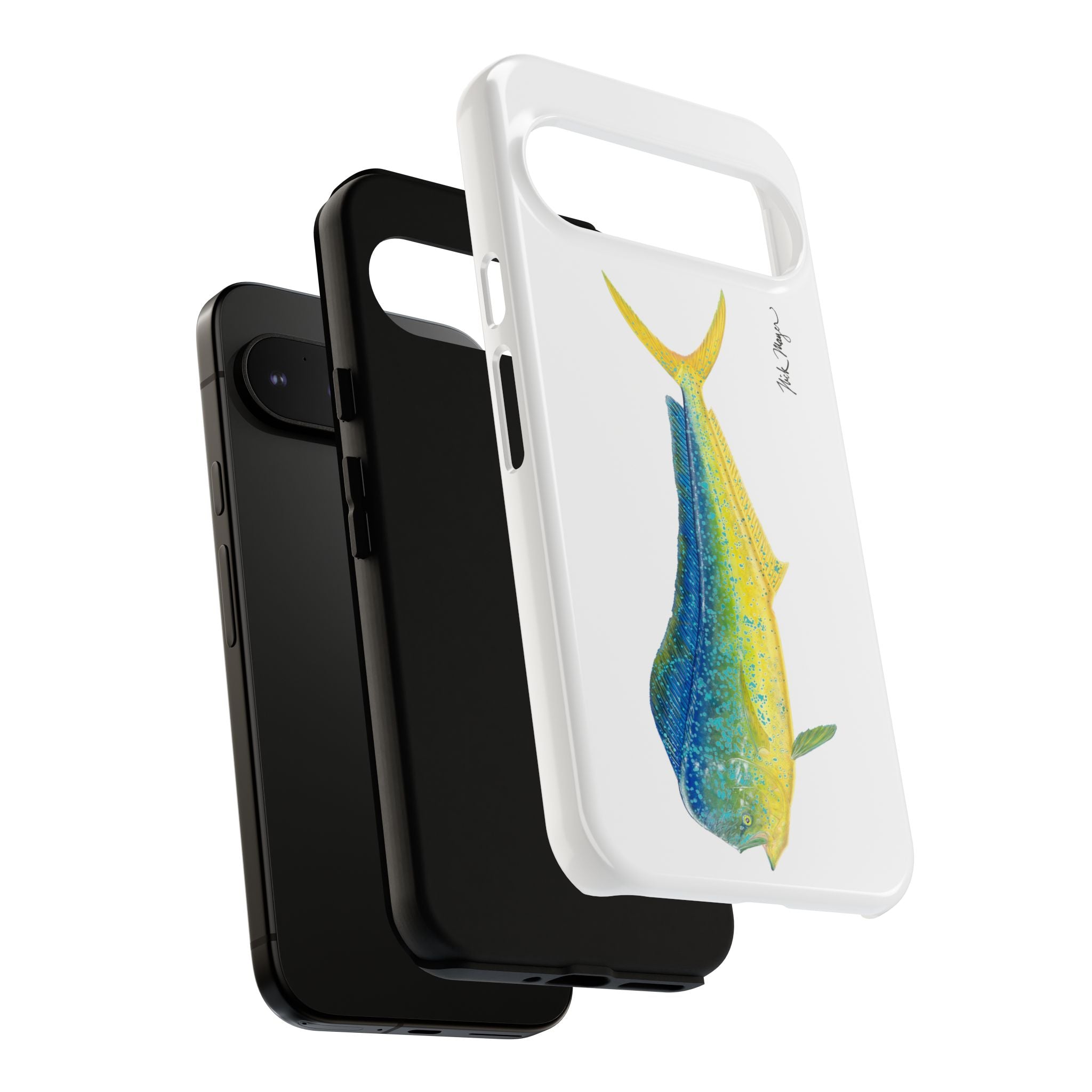 Bull Mahi White Phone Case (Samsung)