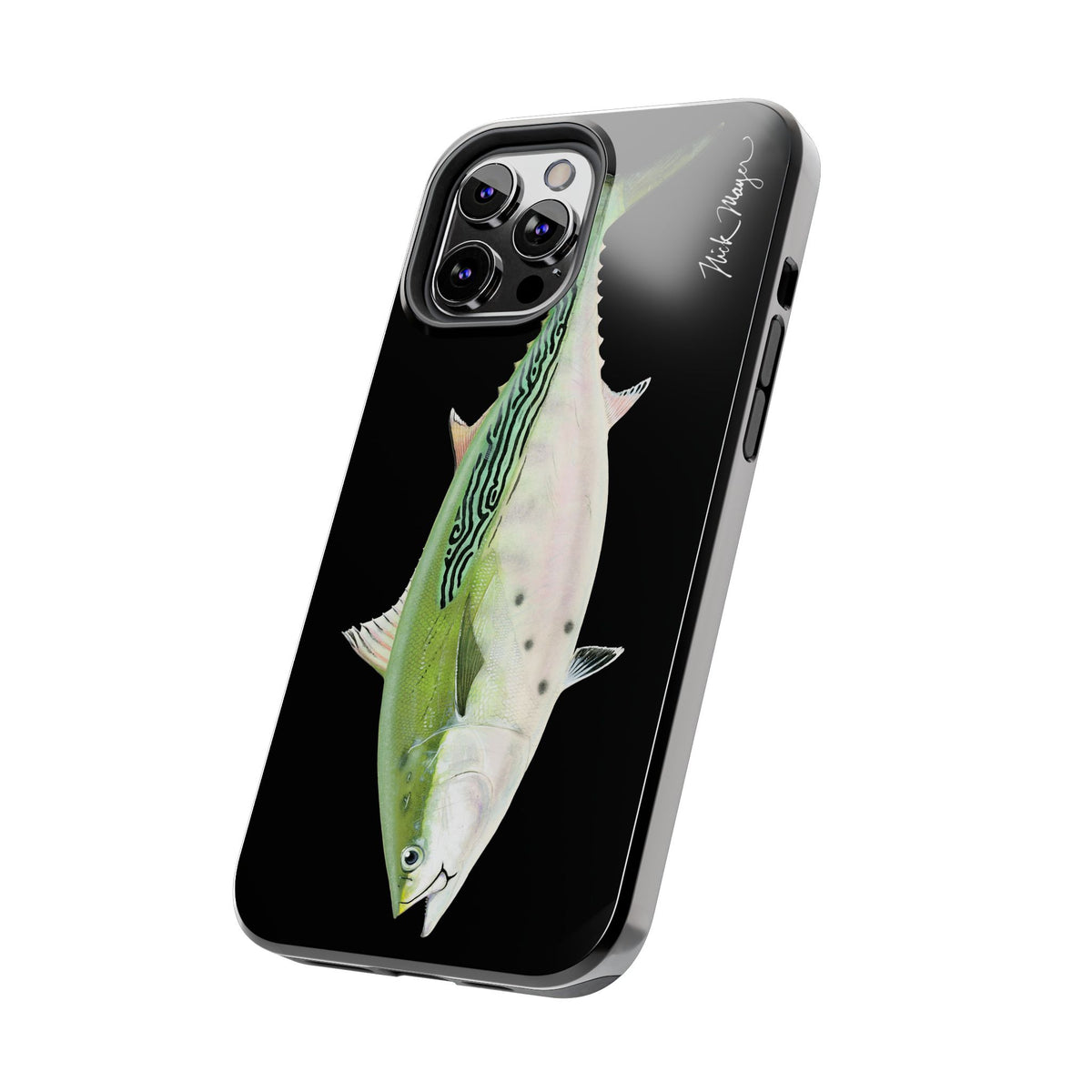 Albie Black Phone Case (iPhone) Printify