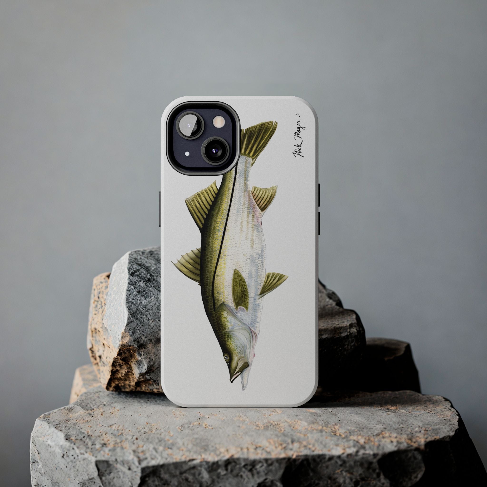 Snook White Phone Case (iPhone)