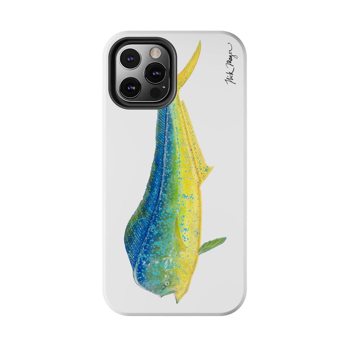 Bull Mahi White Phone Case (iPhone) Printify